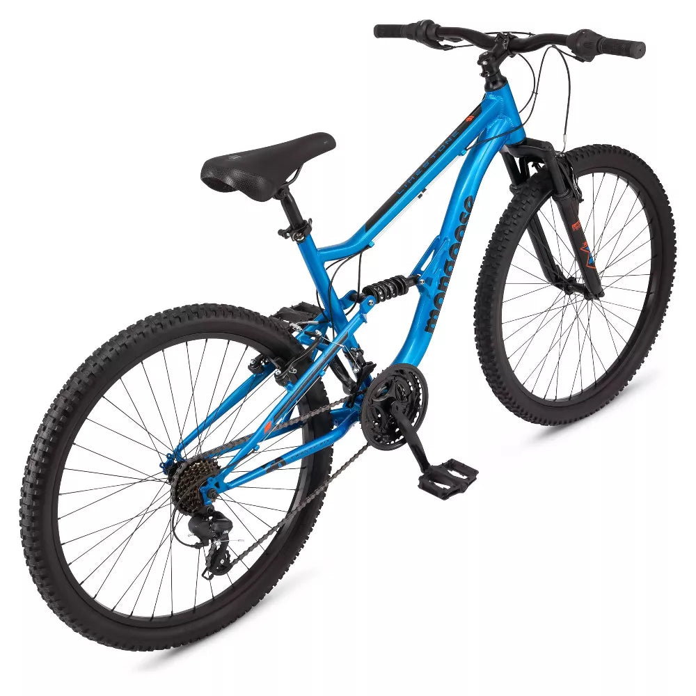 Mongoose Limestone 26 Men's Mountain Bike - Blue r8286tg