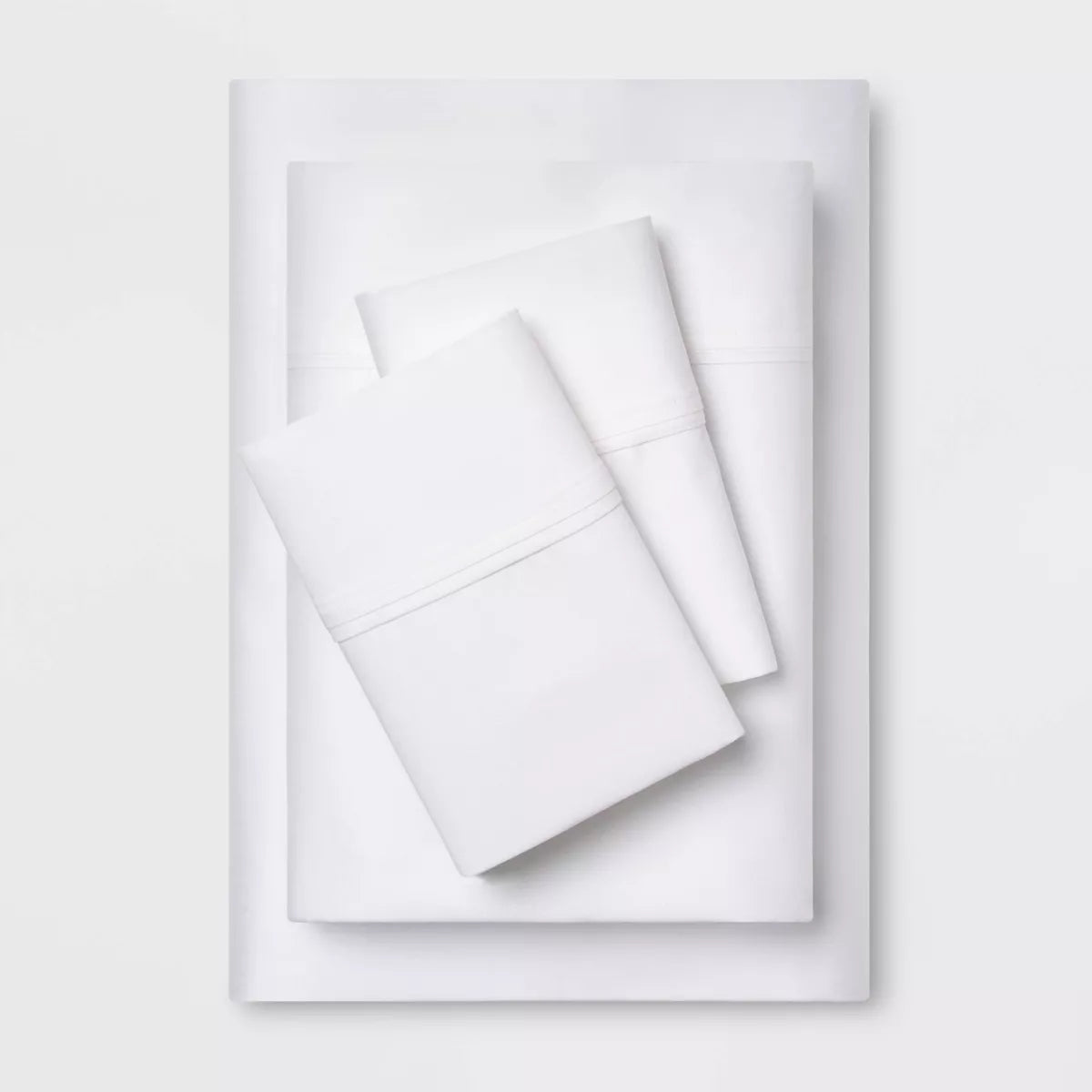 Solid Performance 400 Thread Count Sheet Set - Threshold™-King-White