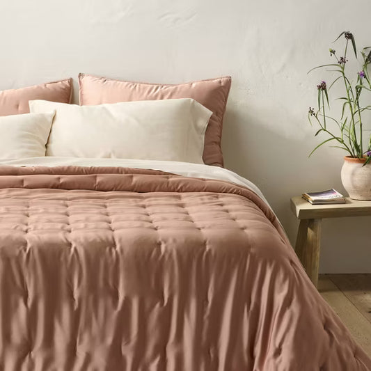 Rayon from Bamboo Quilt - Casaluna™-King- Clay