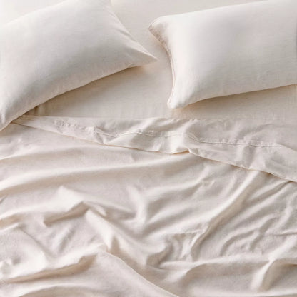 100% Linen Sheet Set - Casaluna™-Queen-Natural