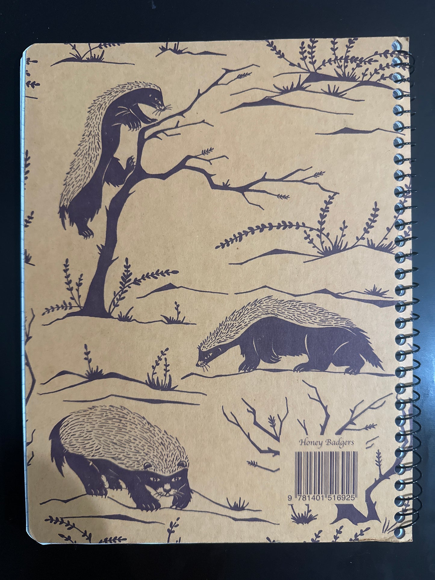 Badger notebook