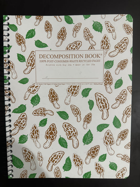 Mushroom notebook