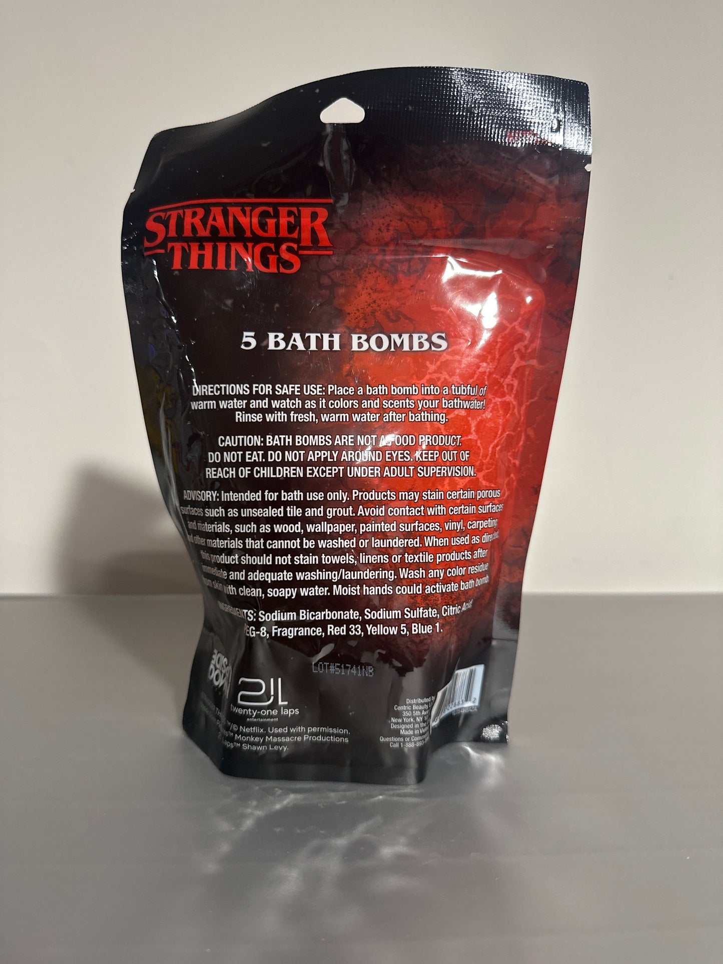 Stranger Things™ Vanilla Pumpkin Scented Bath Bombs – 5-Pack