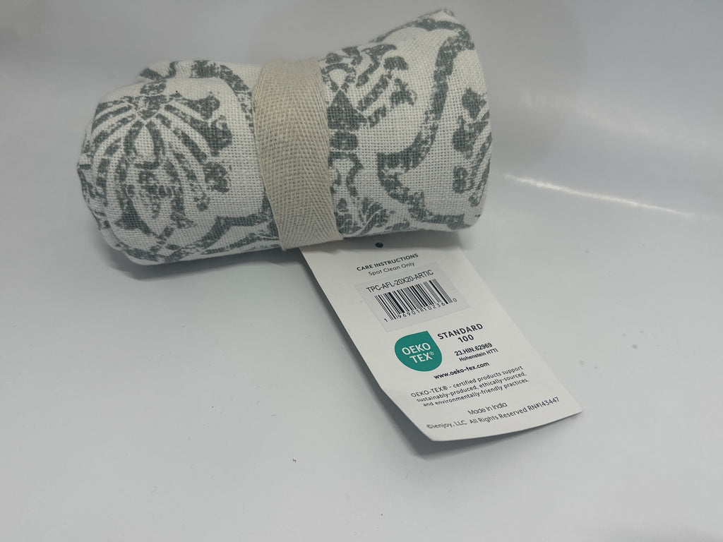 Ienjoy Textured Cotton Throw Pillow Cover - 20in x 20in