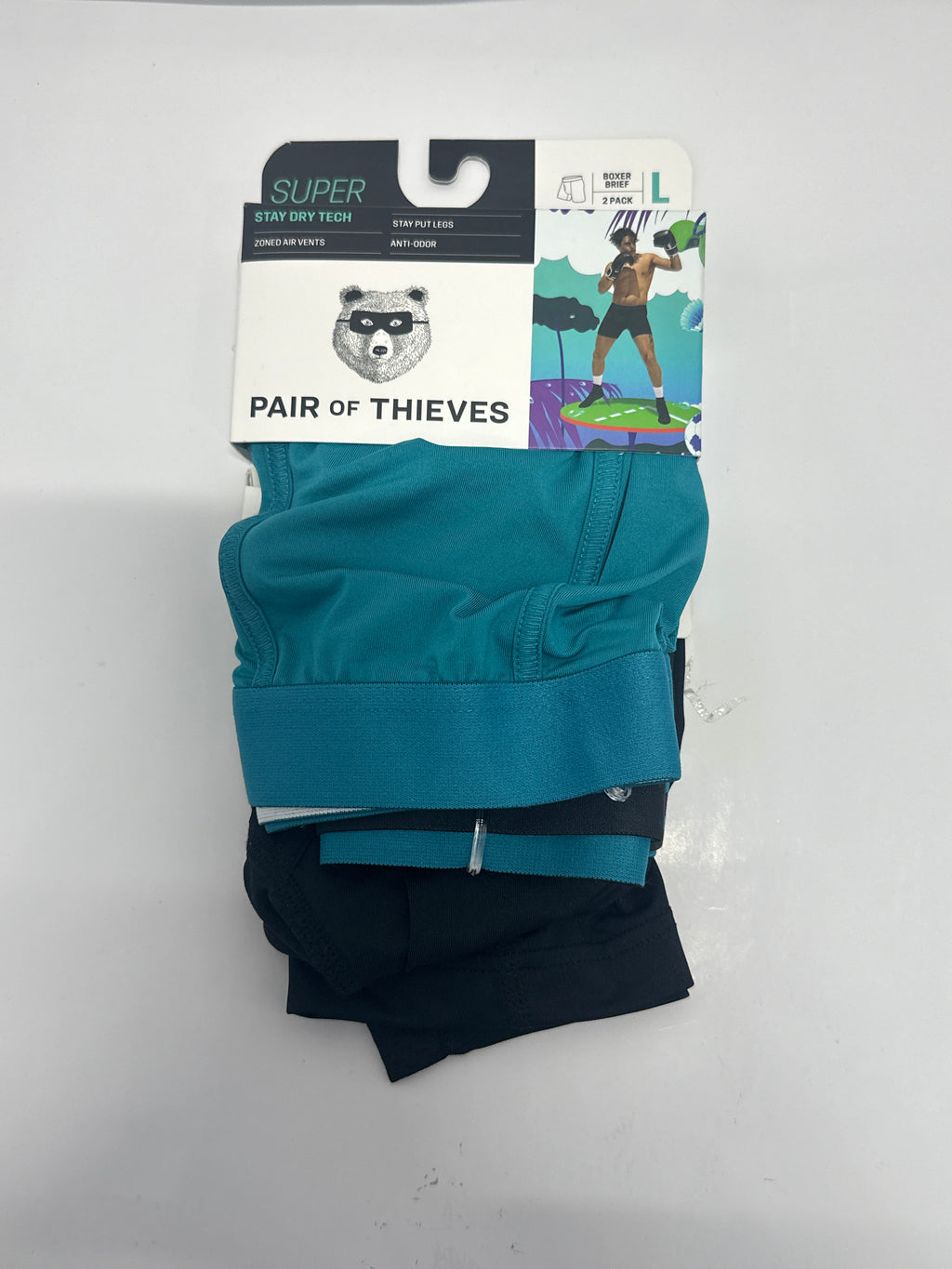 Pair of Thieves SuperCool Stay Dry Tech Boxer Briefs (2-Pack)