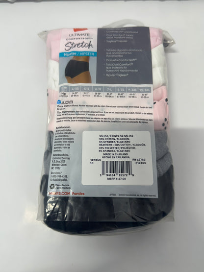 Hanes Ultimate ComfortSoft® Stretch – Tagless Hipster Underwear (5-Pack)