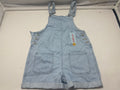 Cat & Jack Girls Light Wash Denim Shortall Size L 10 12