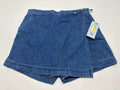 Cat & Jack Dark Wash Pull On Denim Shorts Girls Size XL 14