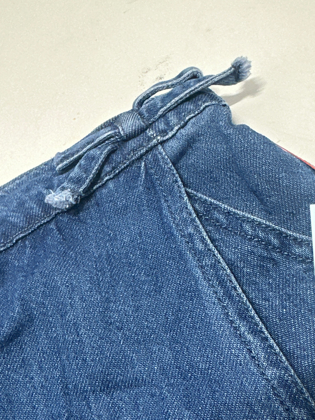 Cat & Jack Dark Wash Pull On Denim Shorts Girls Size XL 14