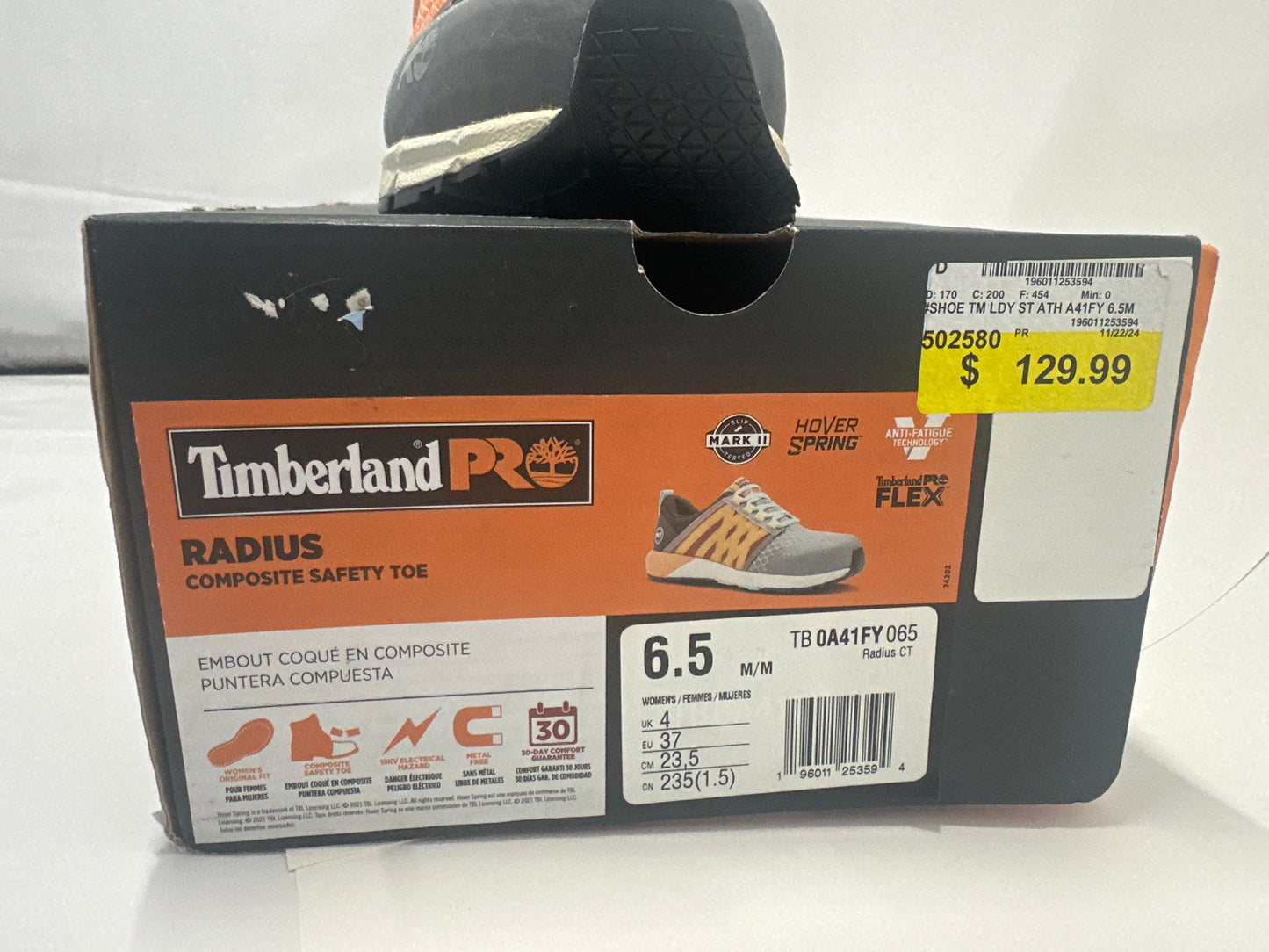 Timberland PRO Women’s Composite Safety Toe Work Shoe TB0A41FY065