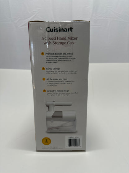 Cuisinart 5-Speed Hand Mixer with Storage Case