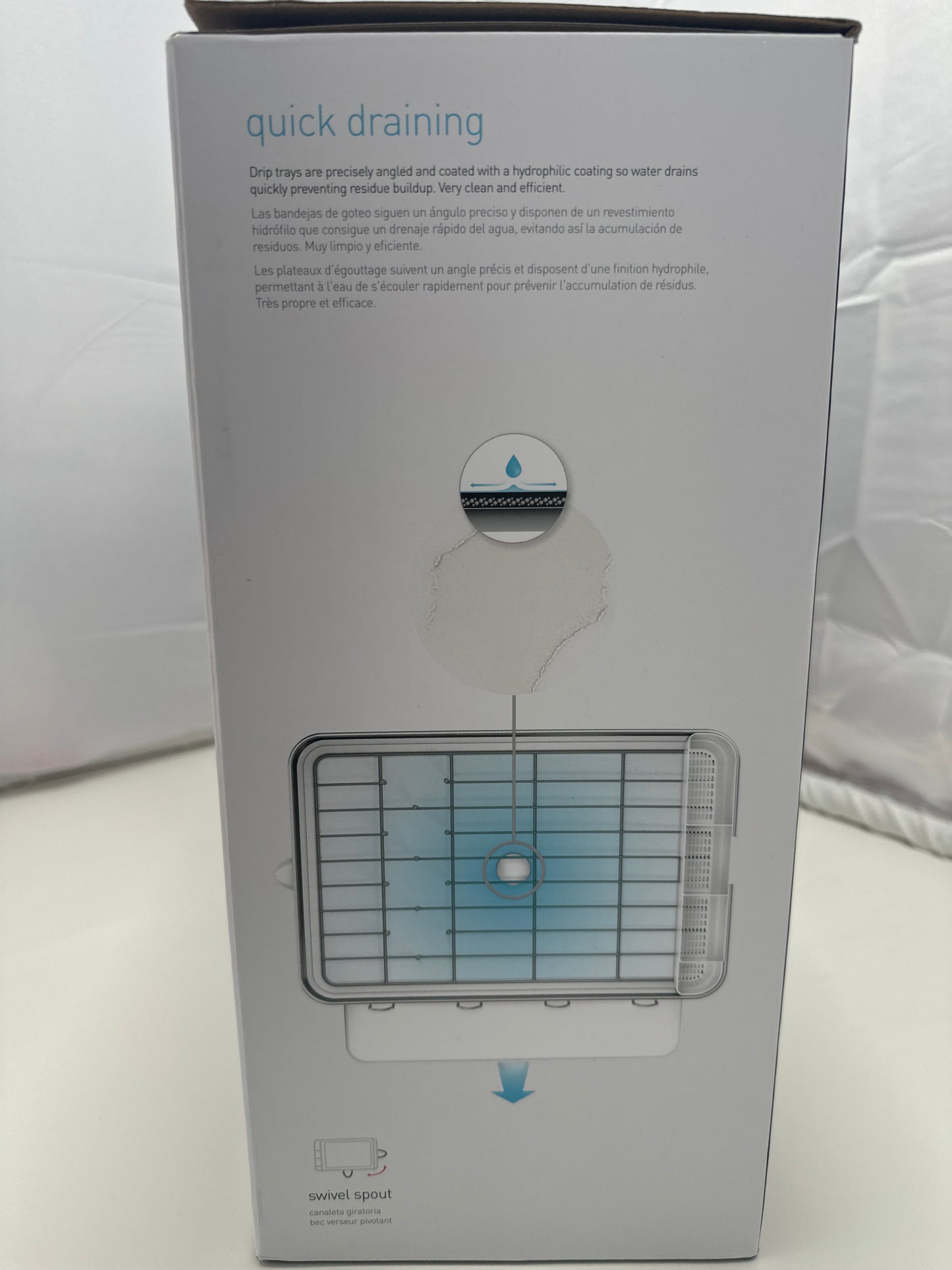 Simplehuman Steel Frame Dishrack with Knife Block