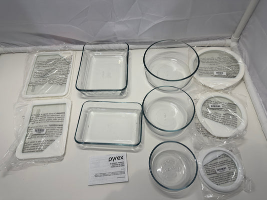 Pyrex Ultimate Glass Food Storage Set – 10-Piece