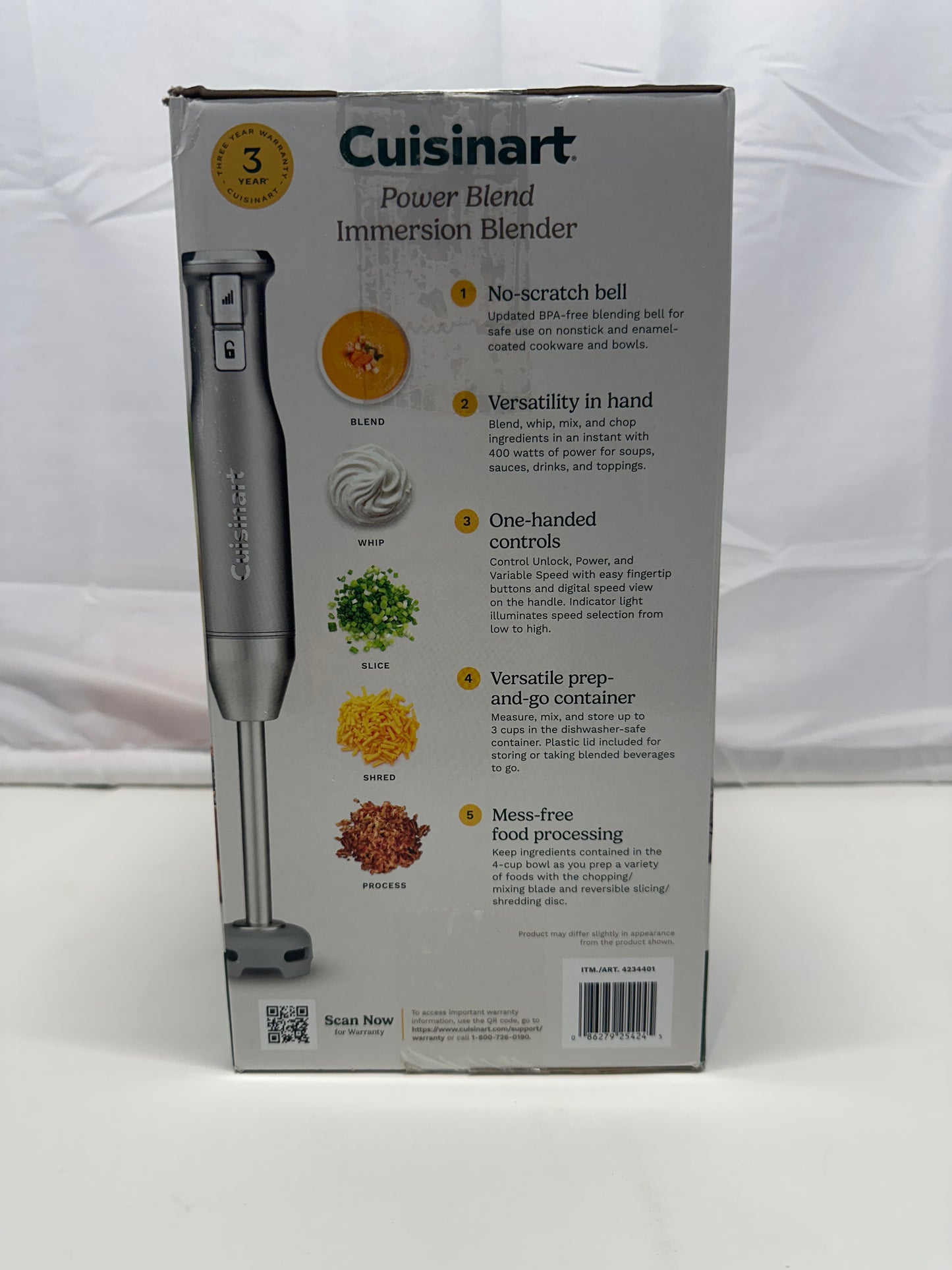 Cuisinart Power Blend Immersion Blender with Accessories