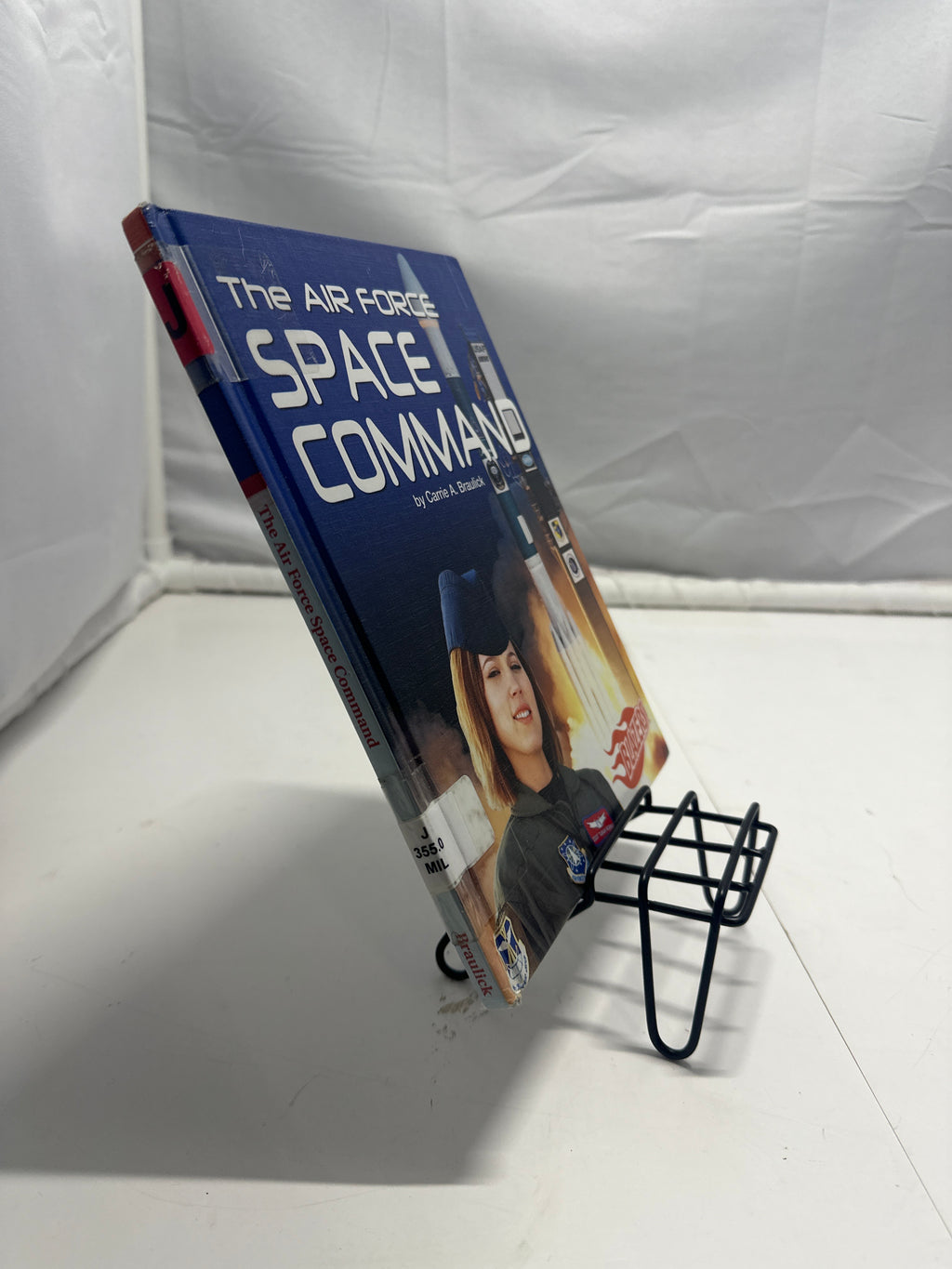 The Air Force Space Command by Carrie A. Braulick Hardcover Children