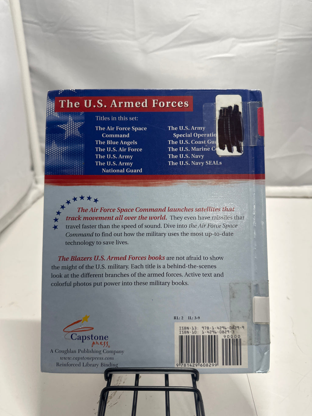 The Air Force Space Command by Carrie A. Braulick Hardcover Children