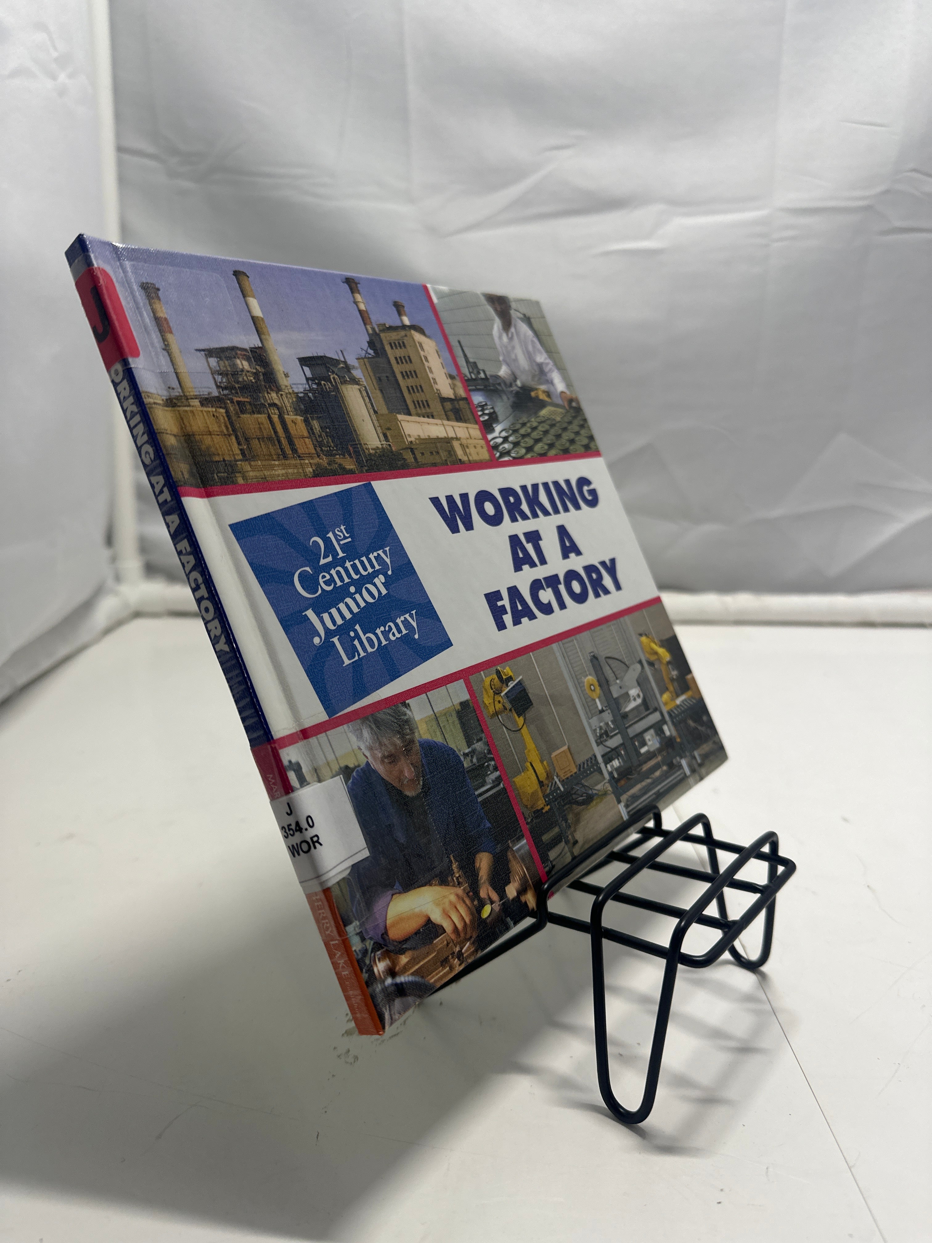 Working at a factory by Katie Marsico Paperback Children's Book