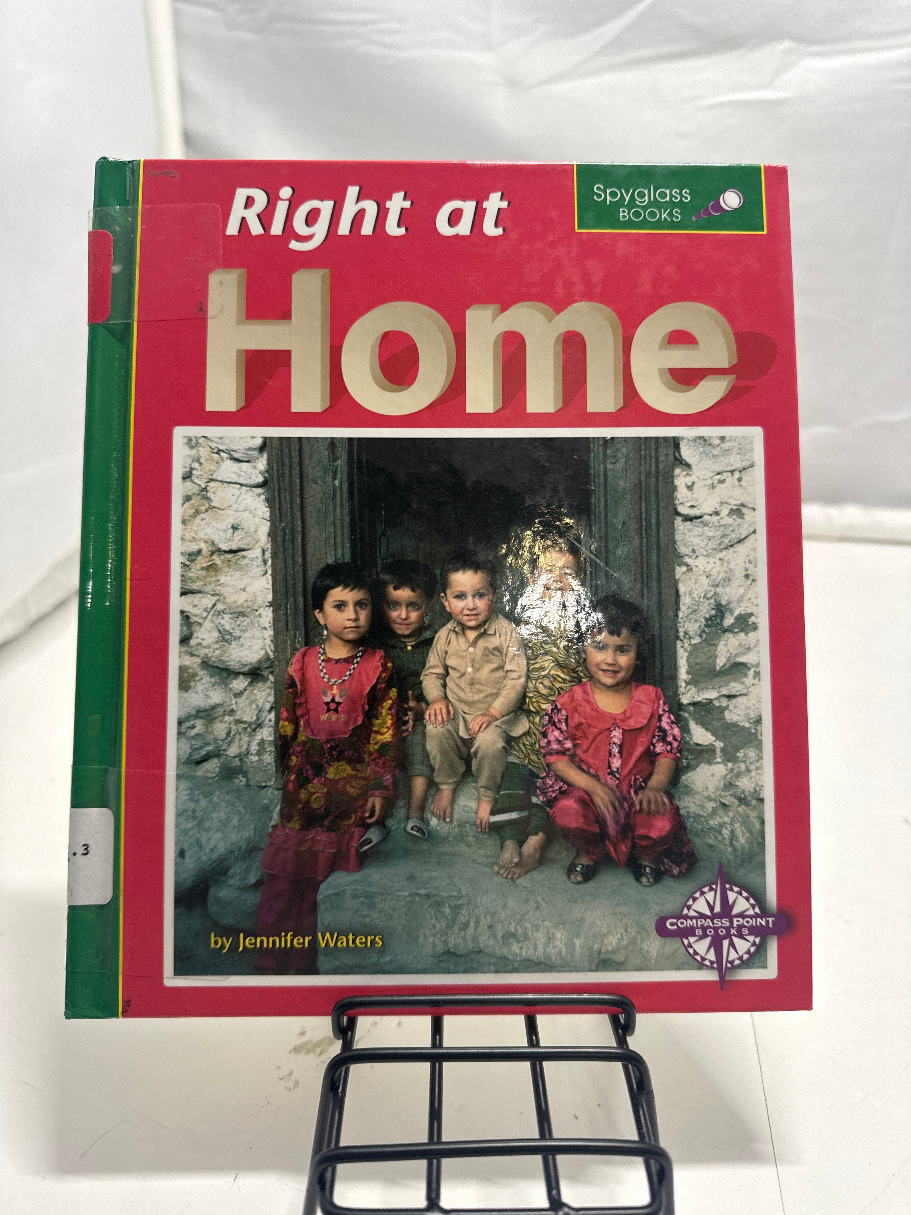 Right at Home (Spyglass Books) by Jennifer Waters Hardcover