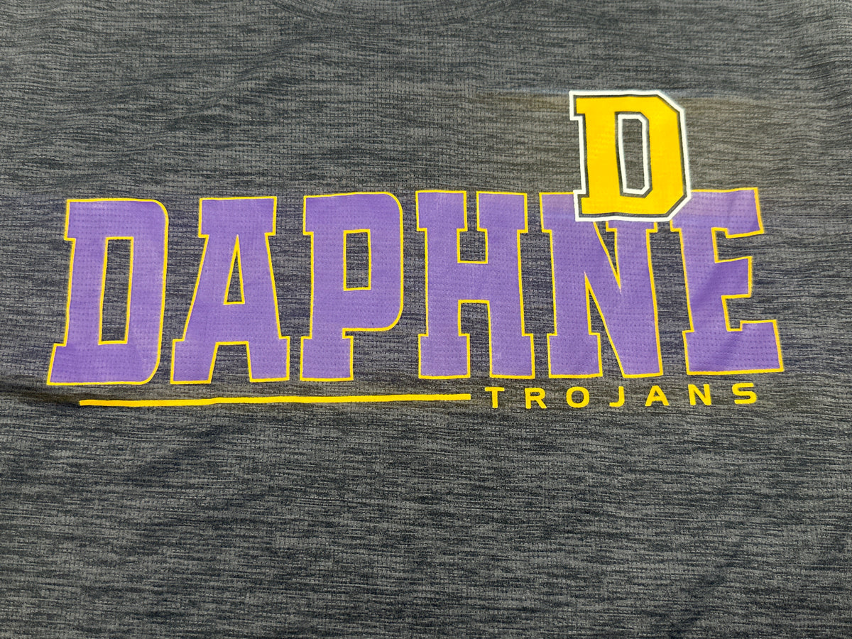 Daphne Trojans Navy Performance T Shirt Size M