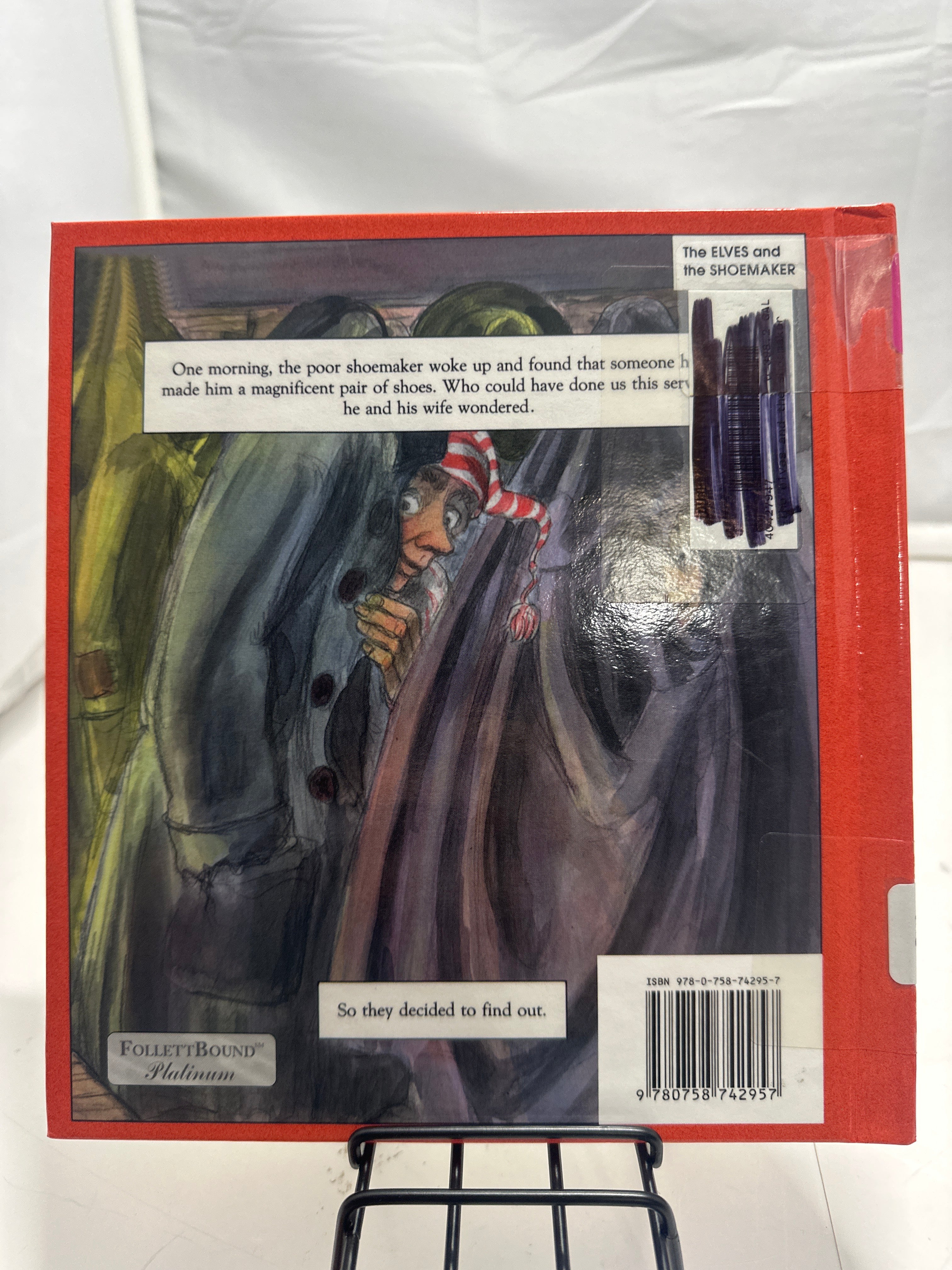 The Elves and the Shoemaker by Paul Galdone Hardcover Children