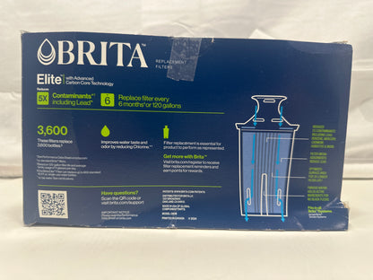 Brita Elite™ Replacement Water Filters – 4 Pack