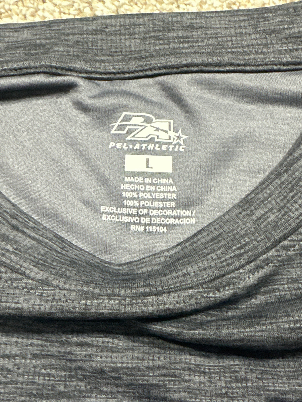 Fairhope Pirates Navy Performance T Shirt Size L