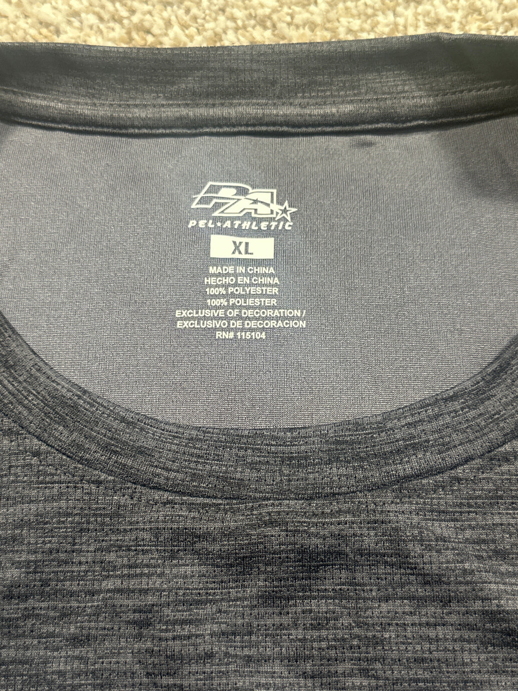 Fairhope Pirates Navy Performance T Shirt Size XL