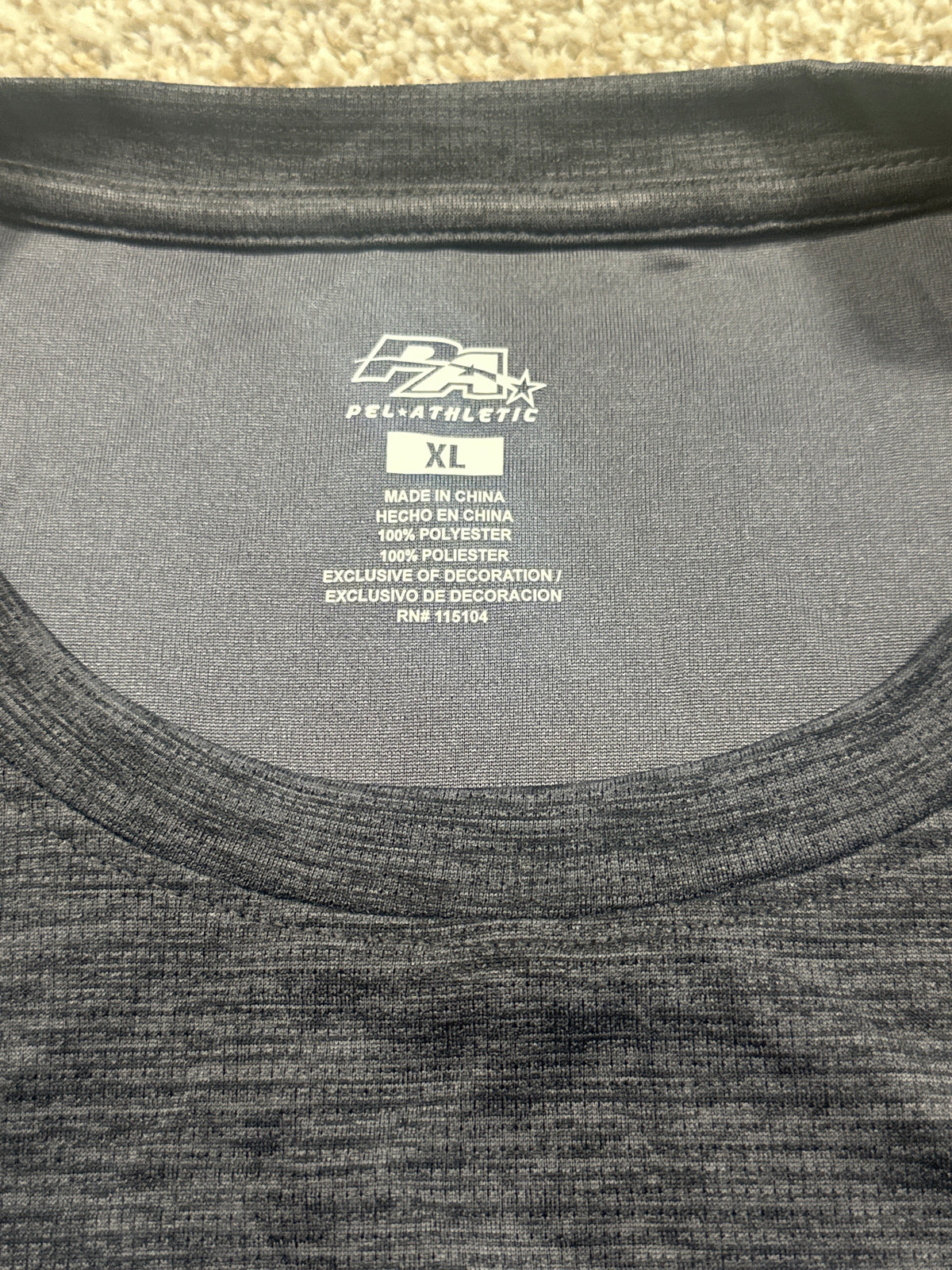 Fairhope Pirates Navy Performance T Shirt Size XL