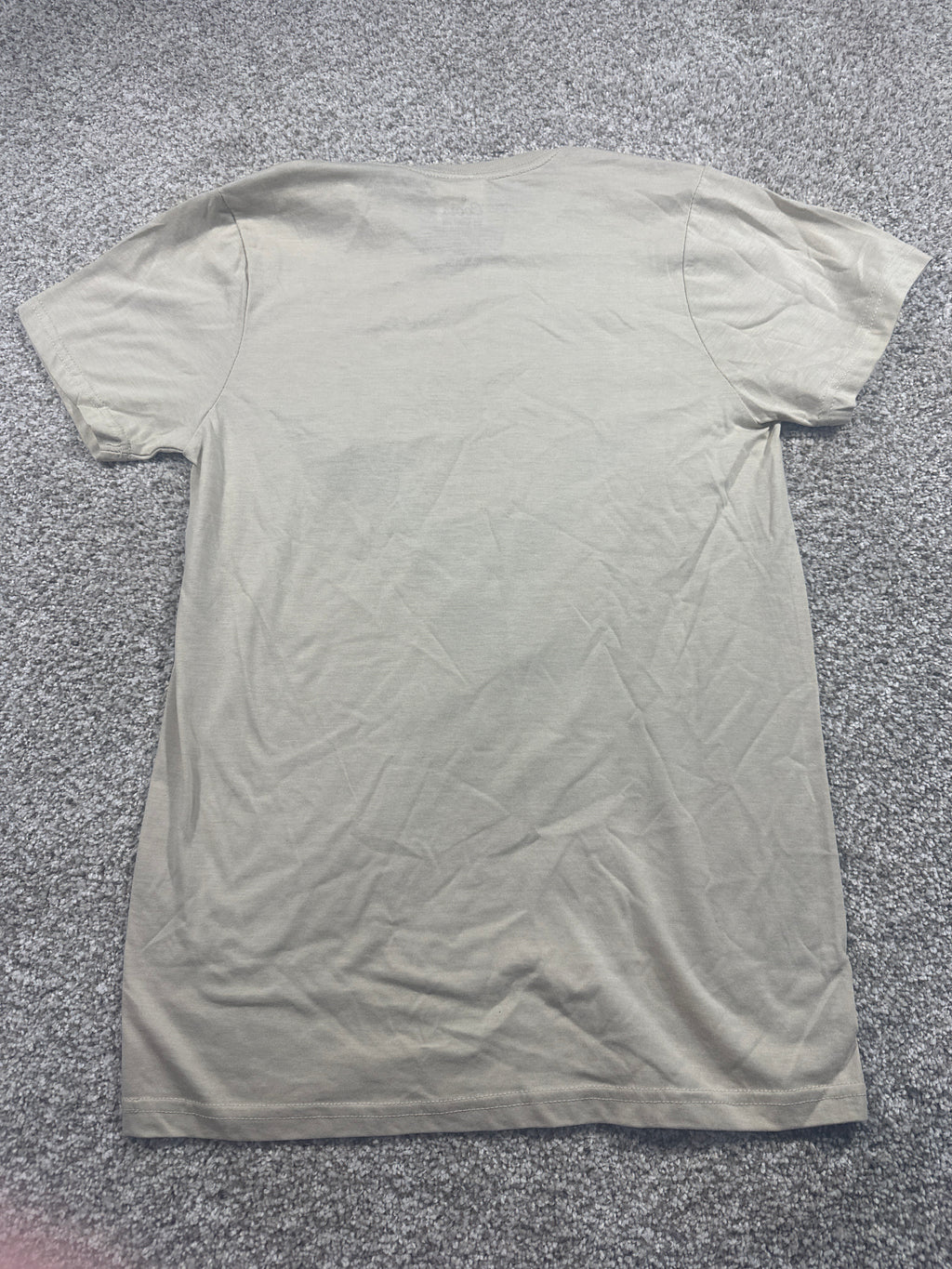 Coors Banquet Rodeo Beige Graphic T Shirt Size Small