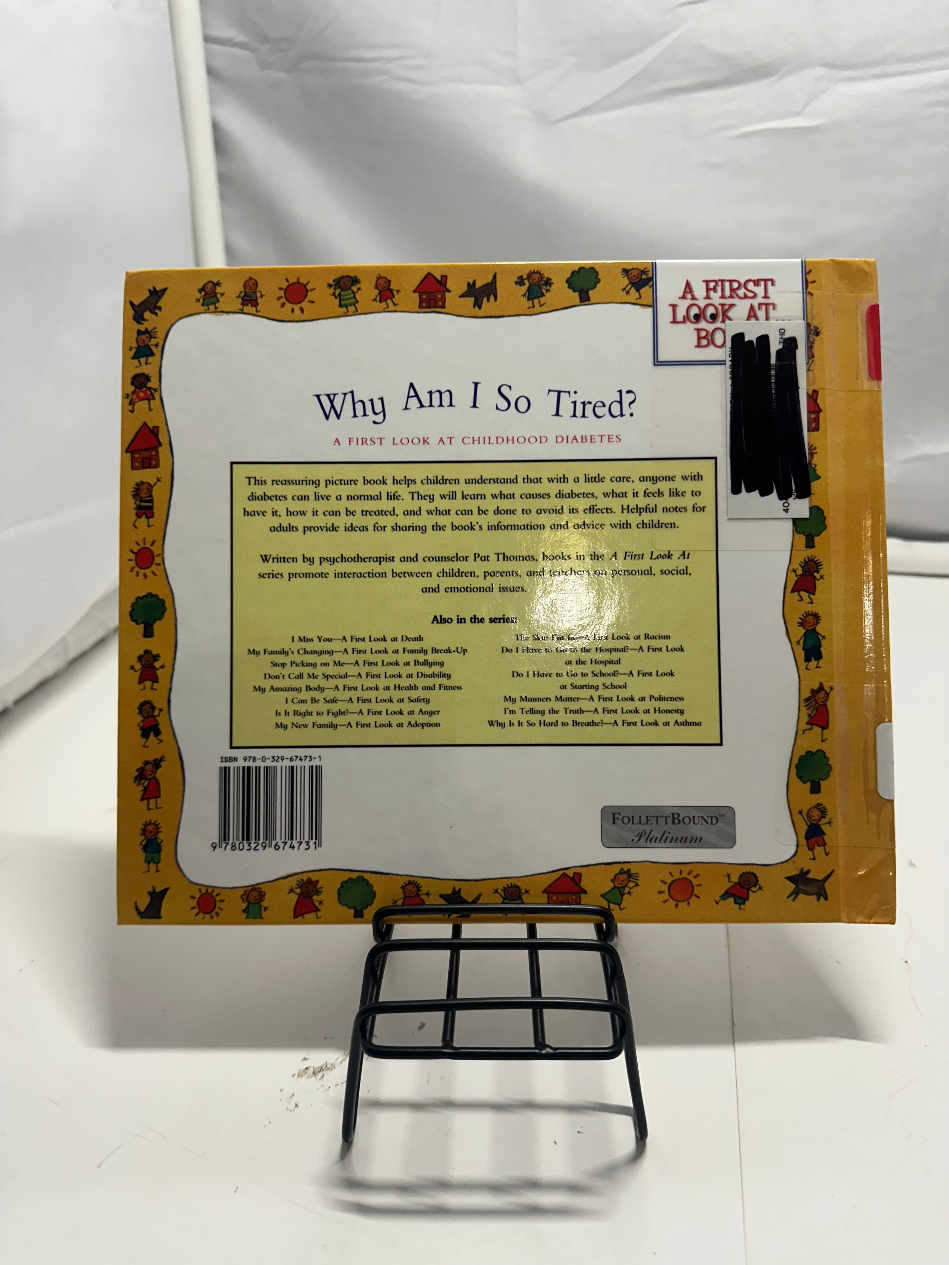 Why am I so tired? by Pat Thomas Hardcover Children