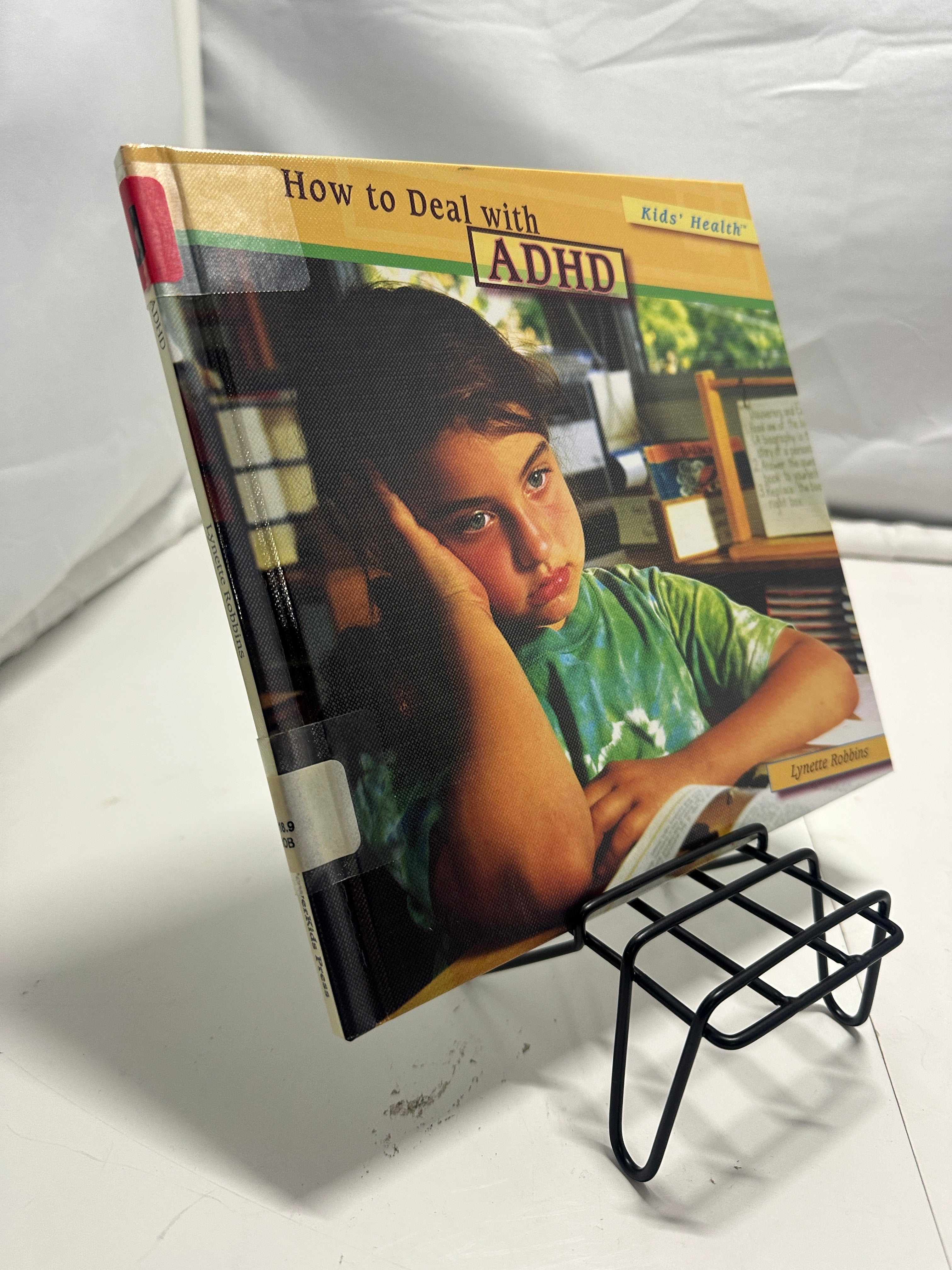 How to deal with ADHD by Lynette Robbins Hardcover Children's Book