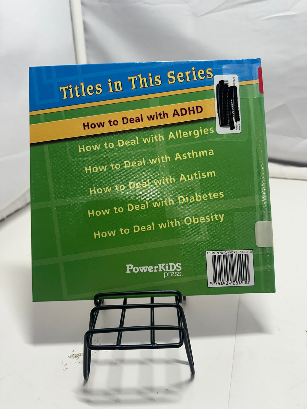 How to deal with ADHD by Lynette Robbins Hardcover Children's Book