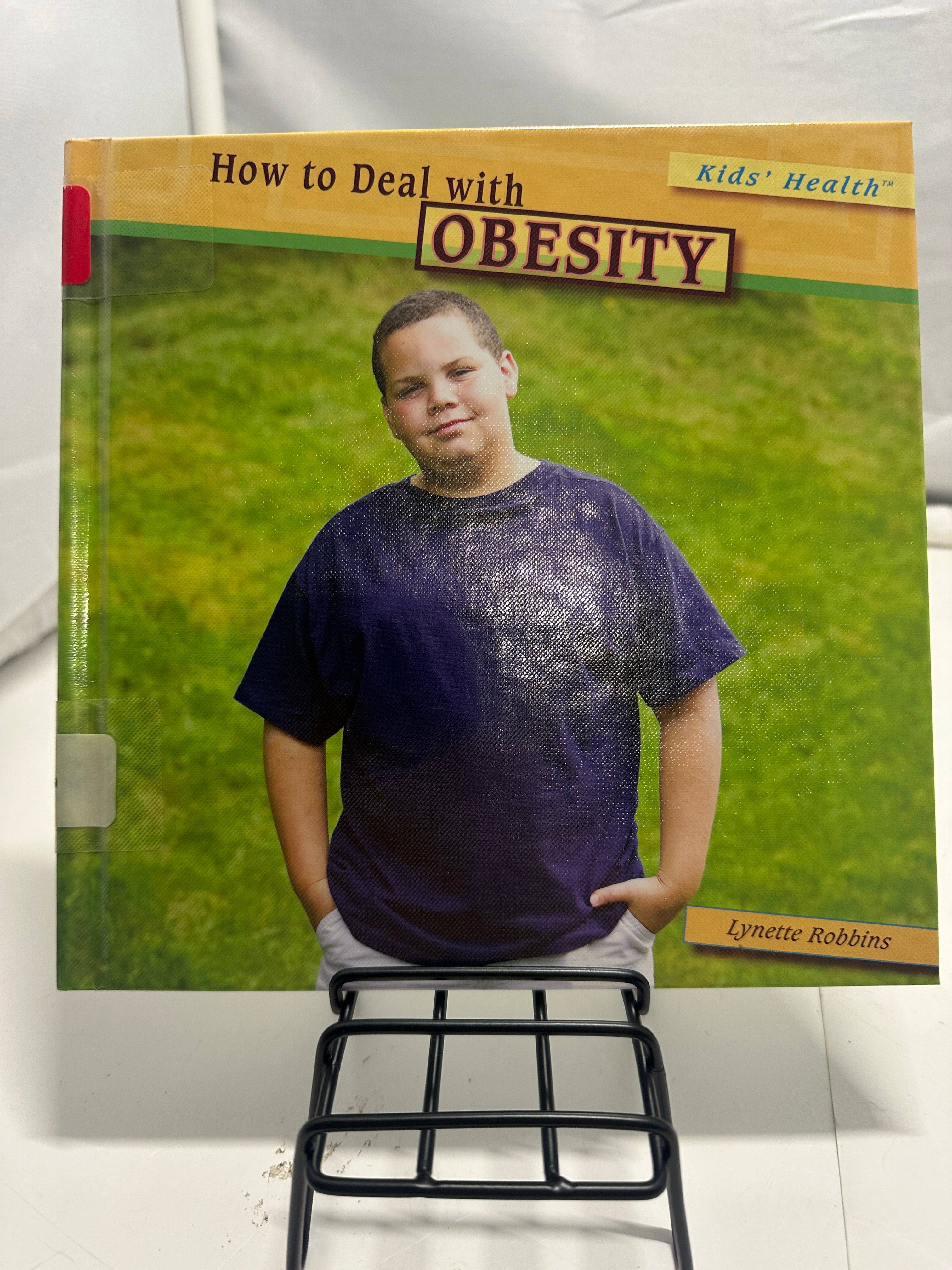How to deal with obesity by Lynette Robbins Hardcover Children's Book
