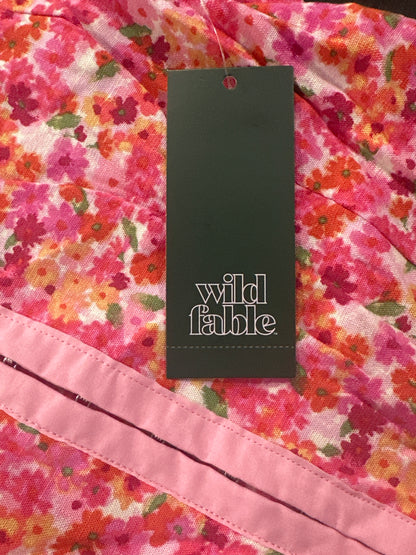 Women’s Hook and Eye Romper Pink Floral