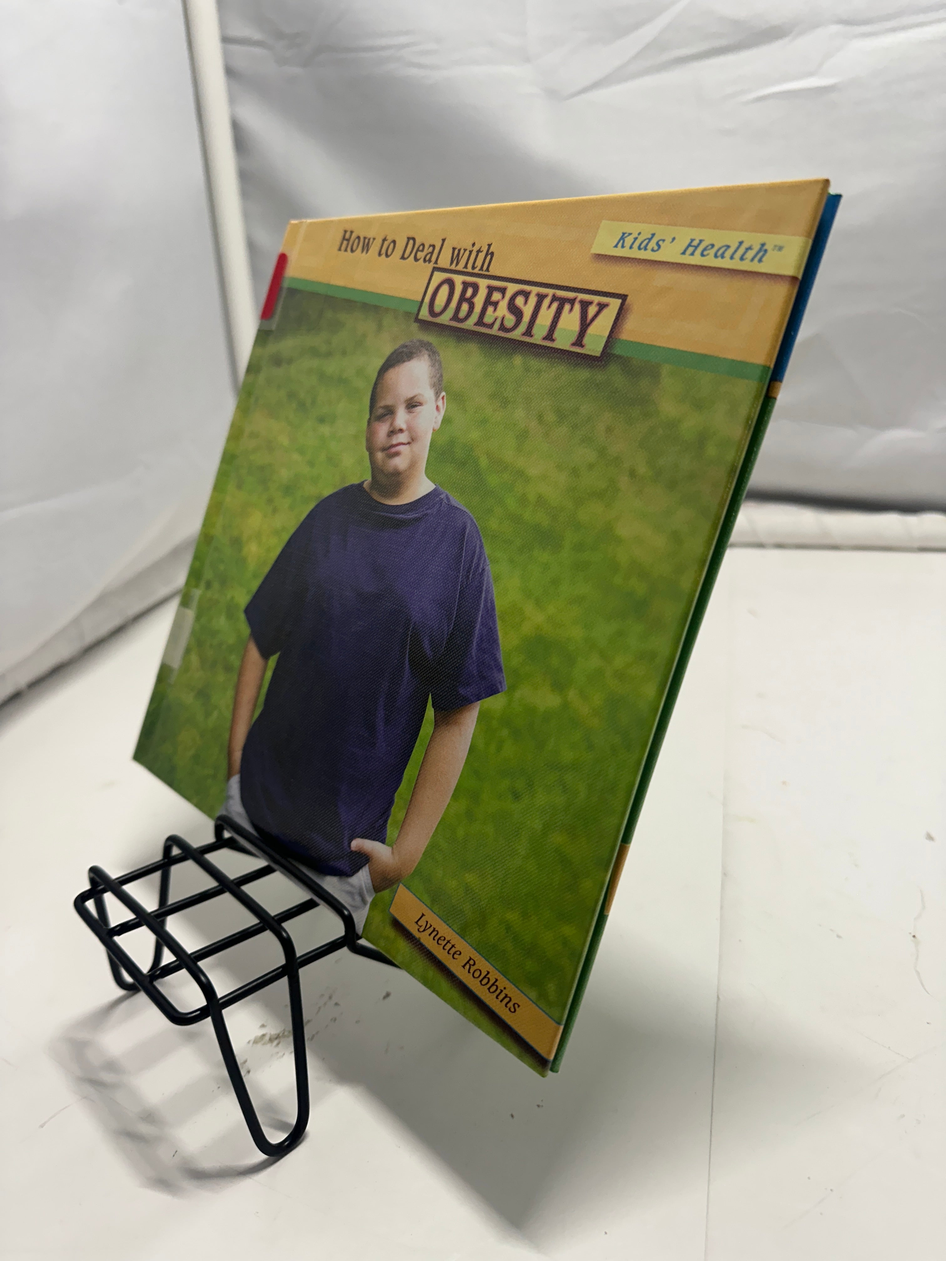 How to deal with obesity by Lynette Robbins Hardcover Children's Book