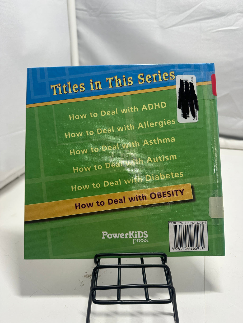 How to deal with obesity by Lynette Robbins Hardcover Children's Book