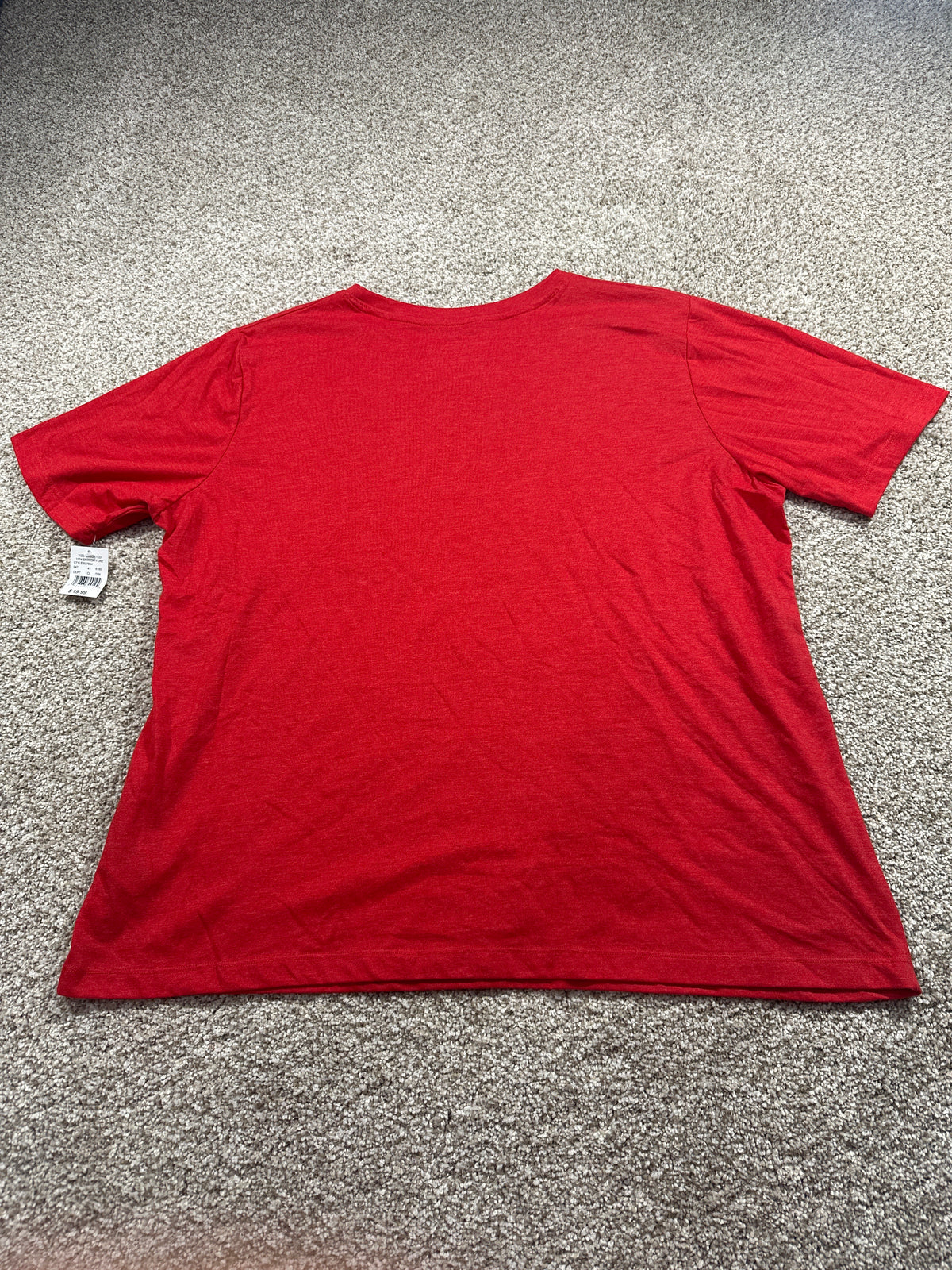 Spanish Fort Toros Red Performance T Shirt Size L