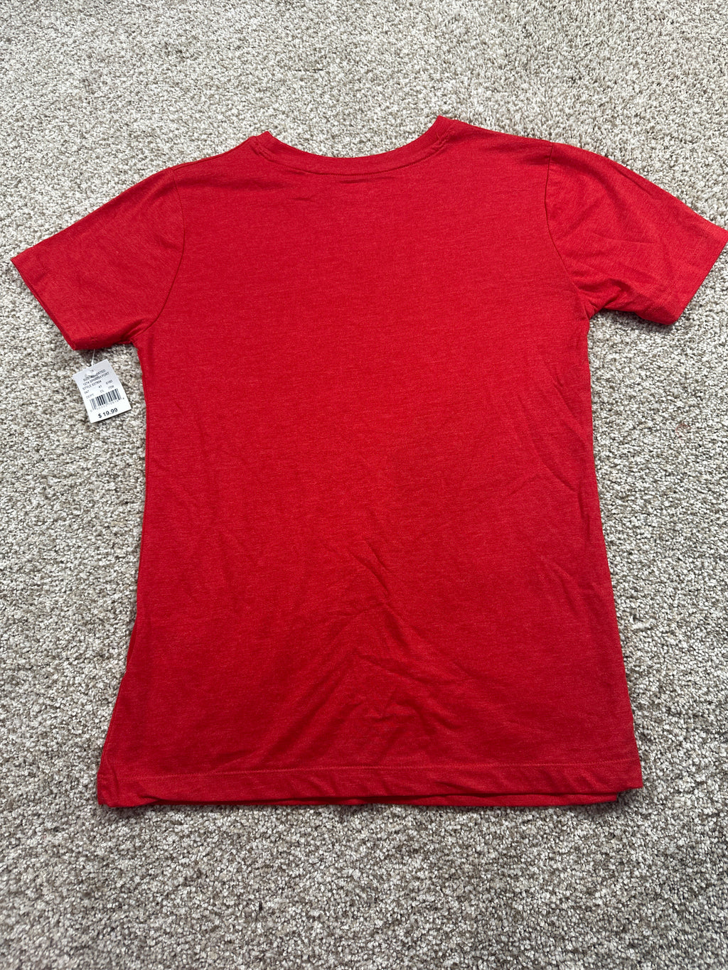 Spanish Fort Toros Red Performance T Shirt Size M
