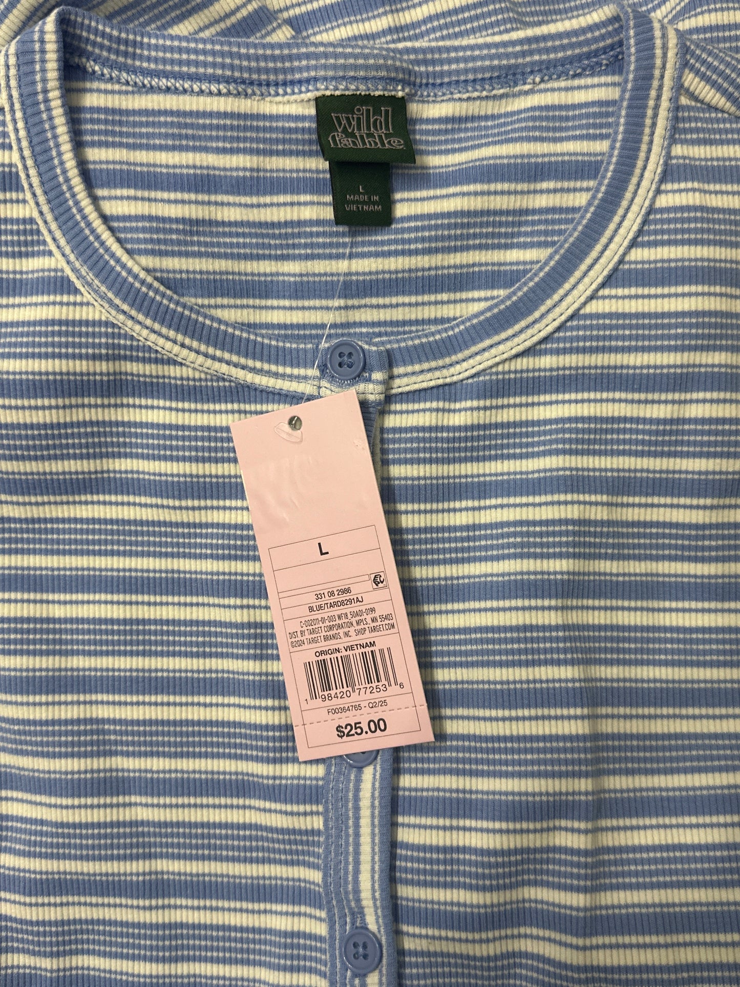 Women’s Button-Front Ribbed Mini Skater Dress