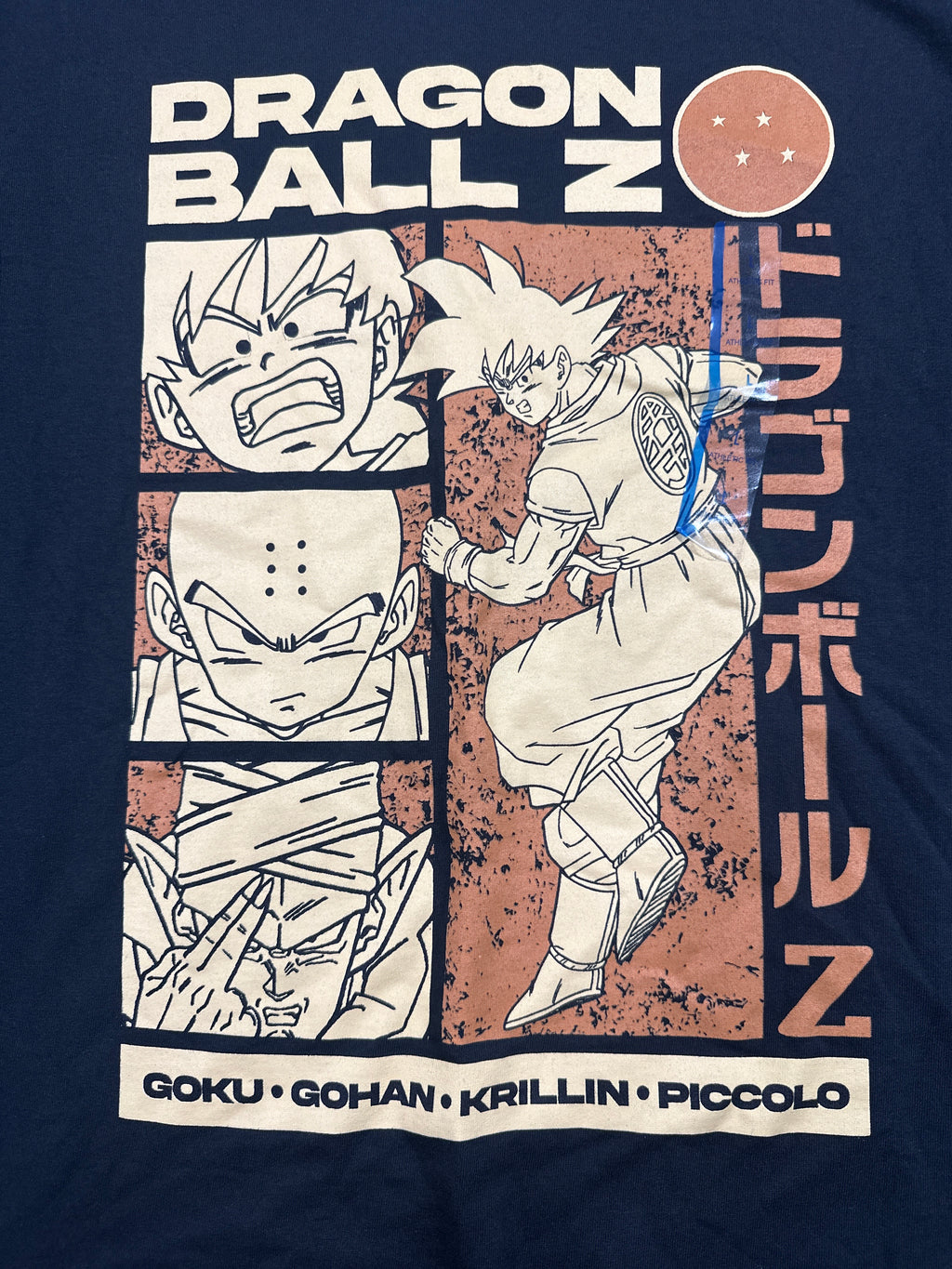 Dragon Ball Z Black Graphic T Shirt Size L