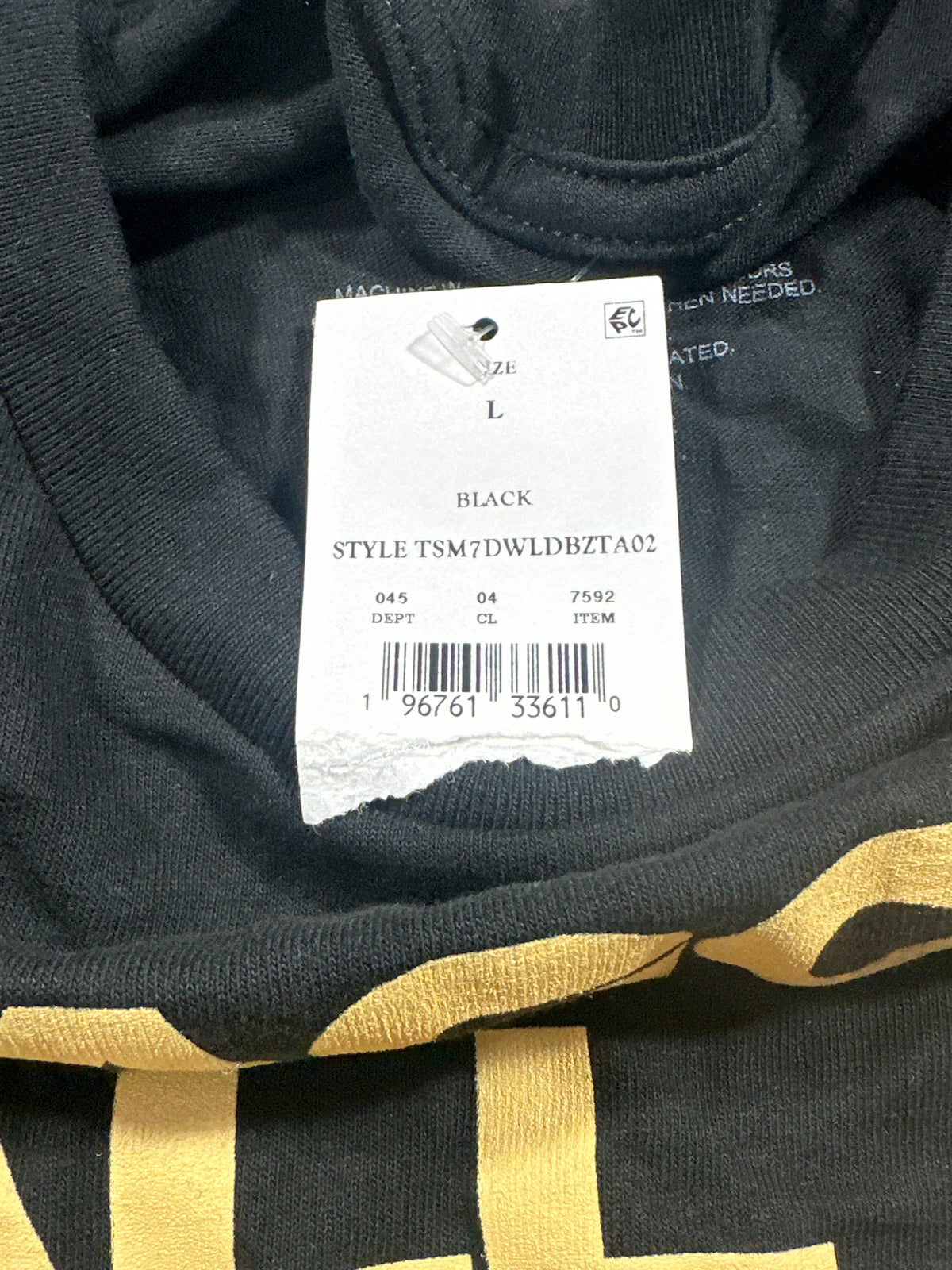 Dragon Ball Z Black Graphic T Shirt Size L