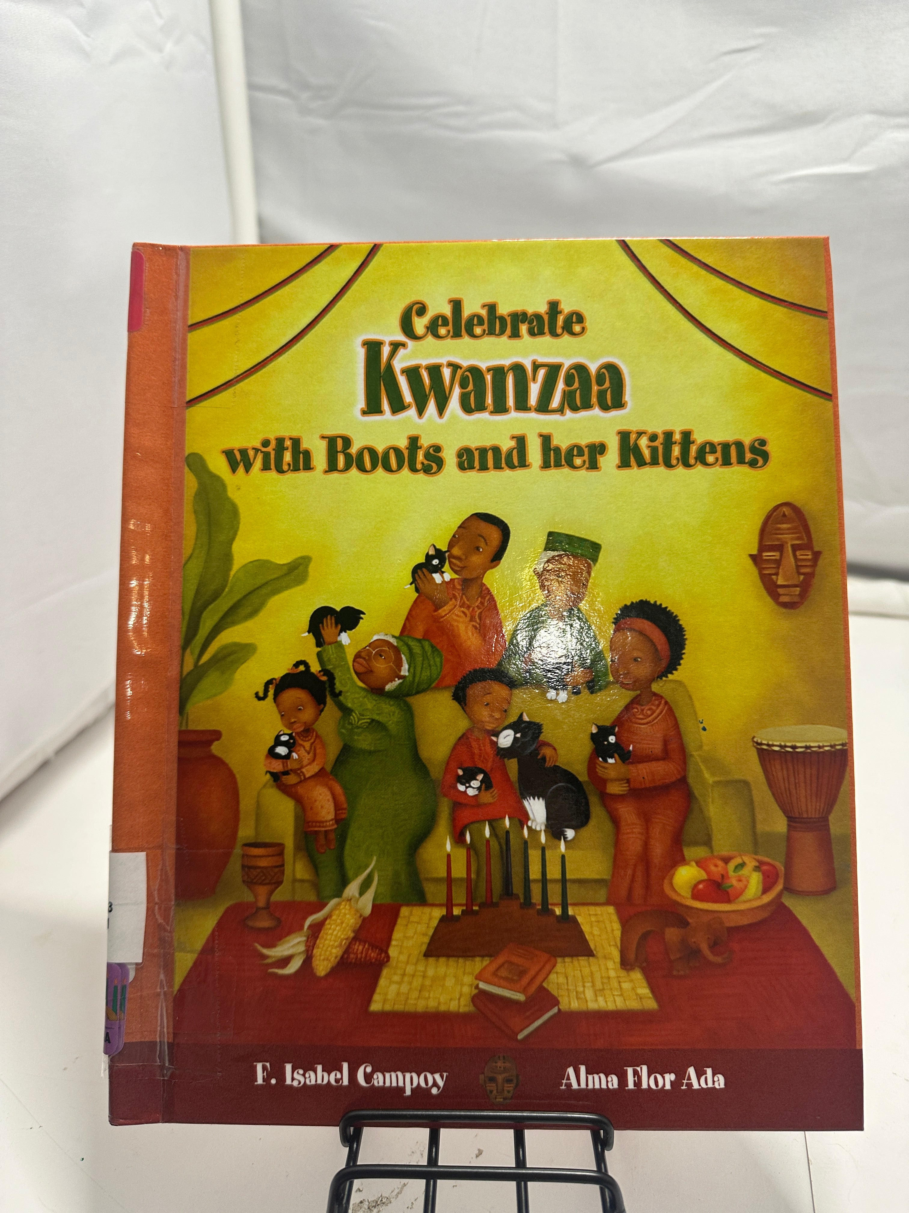 Celebrate Kwanzaa With Boots and Her Kittens by Alma Flor Ada Hardcover Children
