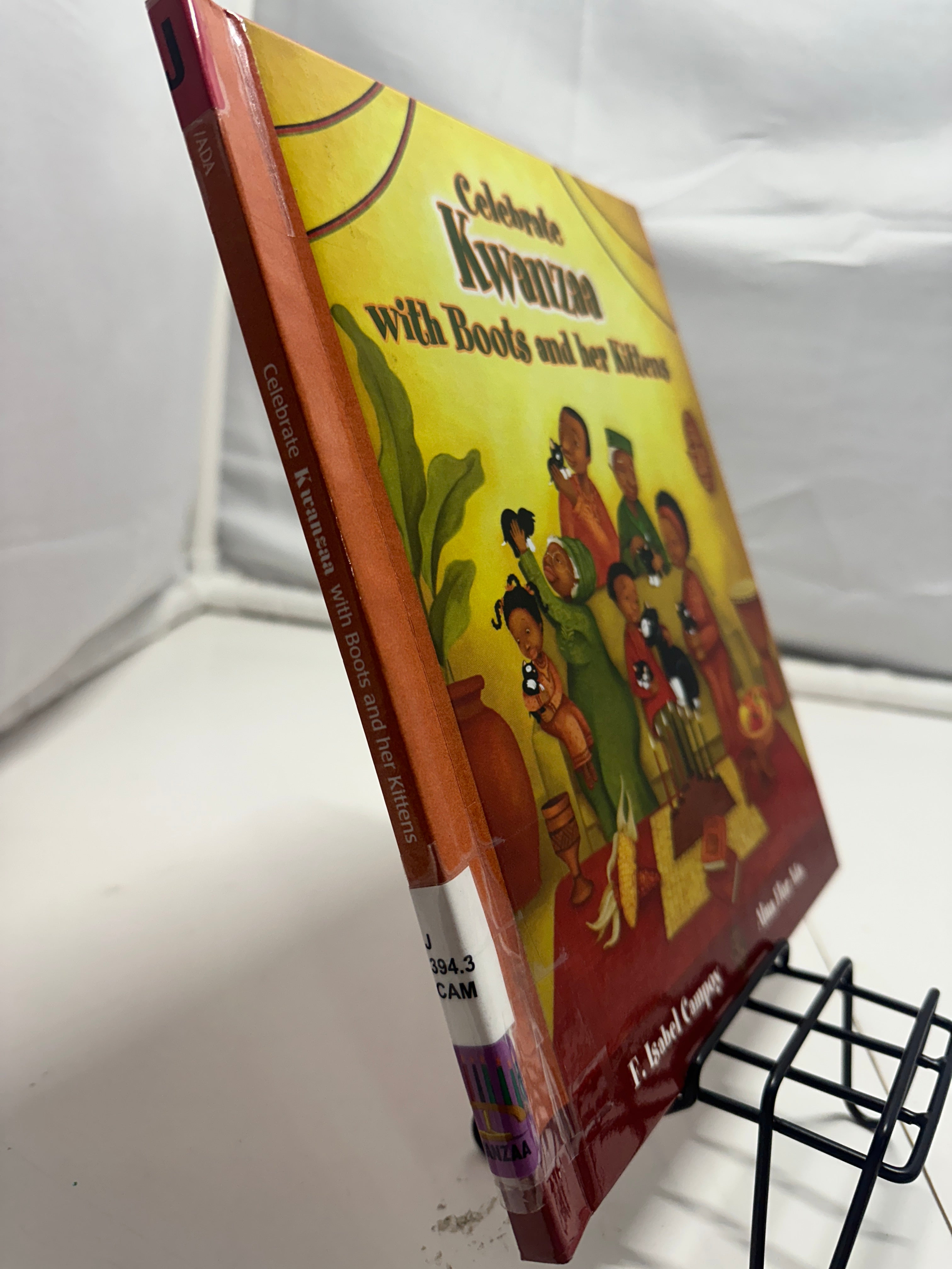 Celebrate Kwanzaa With Boots and Her Kittens by Alma Flor Ada Hardcover Children