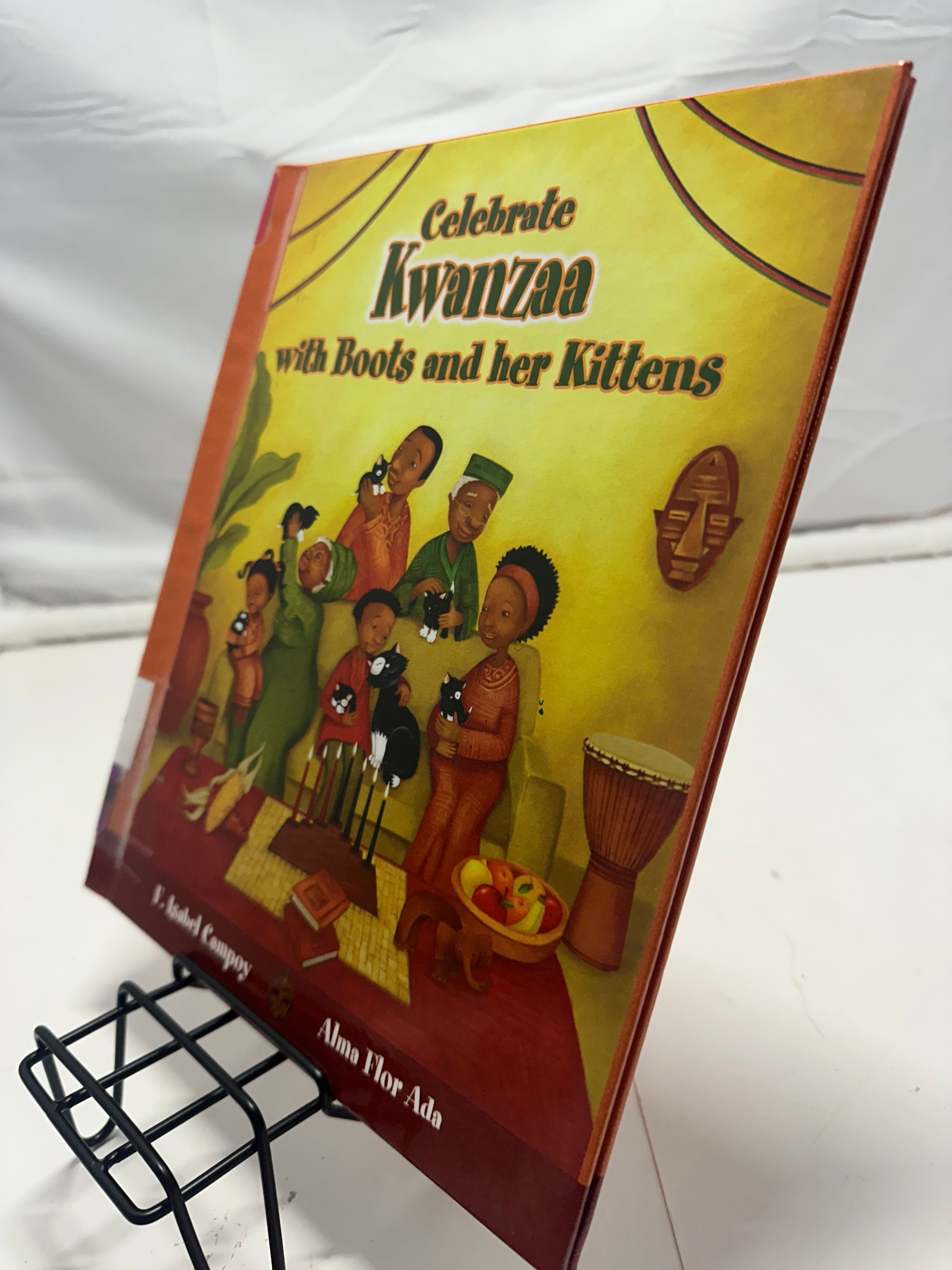 Celebrate Kwanzaa With Boots and Her Kittens by Alma Flor Ada Hardcover Children