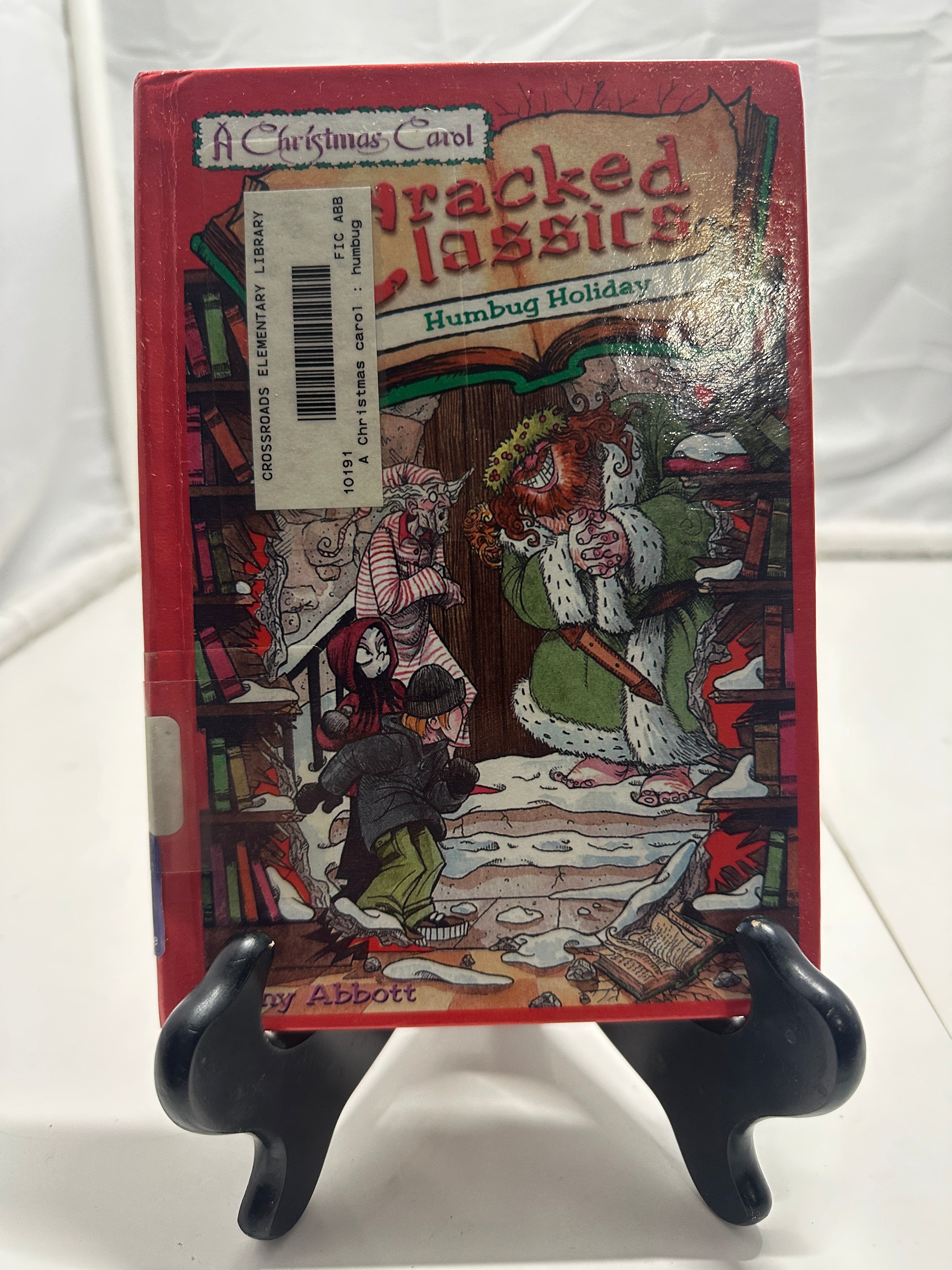Humbug Holiday: a Christmas Carol by Tony Abbott Hardcover Children