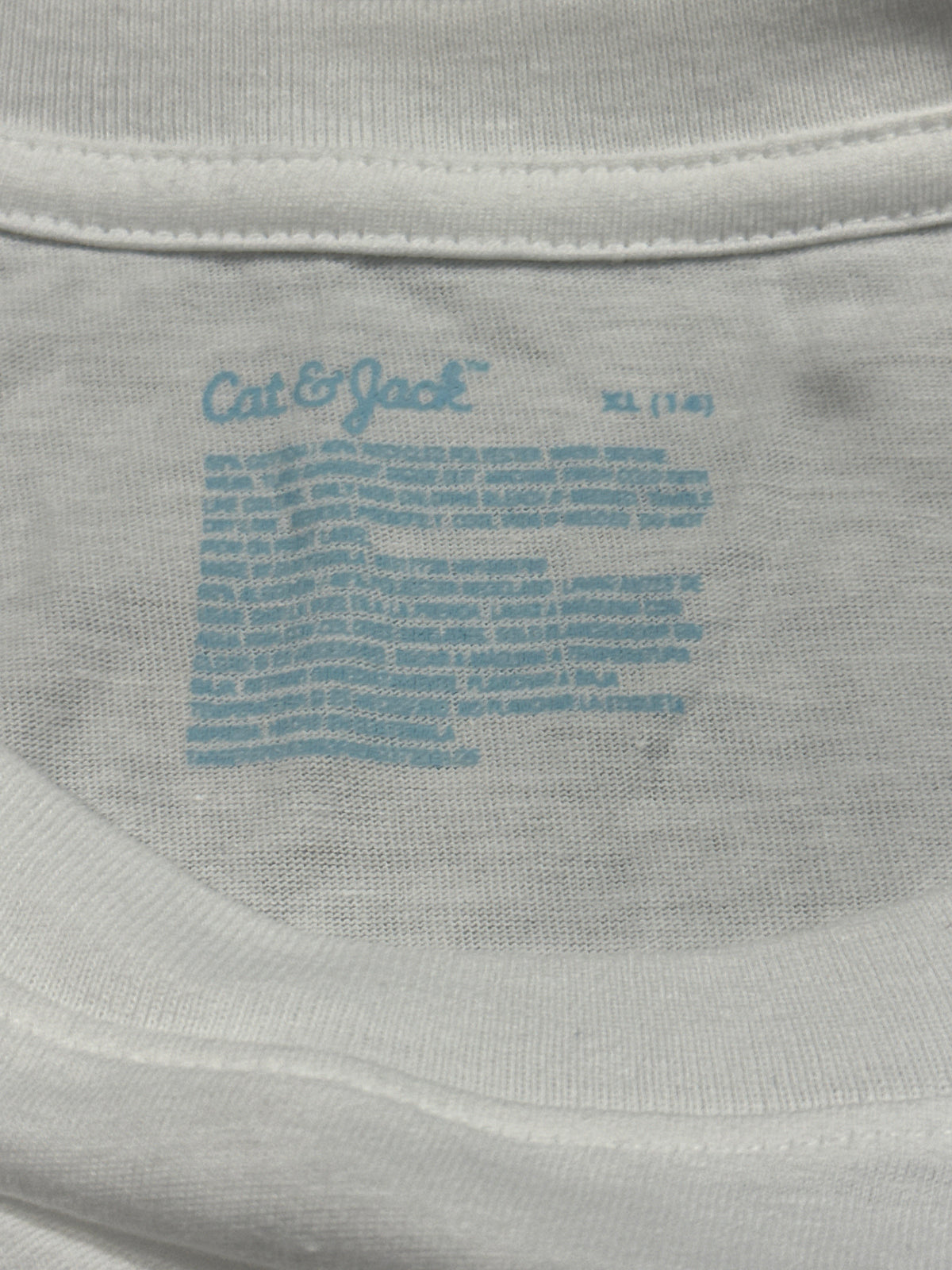 Cat & Jack Girls White Sleeveless Tank Top Size XL (14)