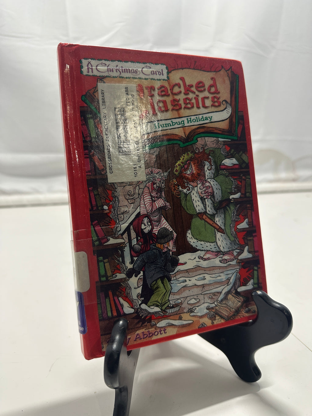 Humbug Holiday: a Christmas Carol by Tony Abbott Hardcover Children
