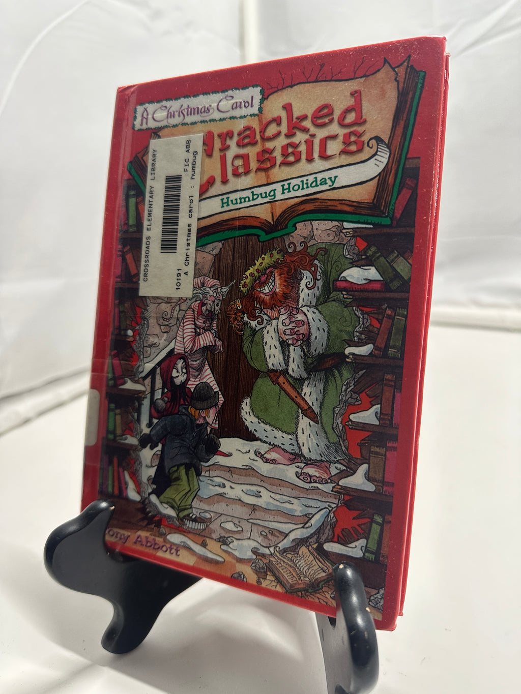Humbug Holiday: a Christmas Carol by Tony Abbott Hardcover Children
