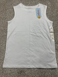 Cat & Jack Girls White Sleeveless Tank Top Size M (8)