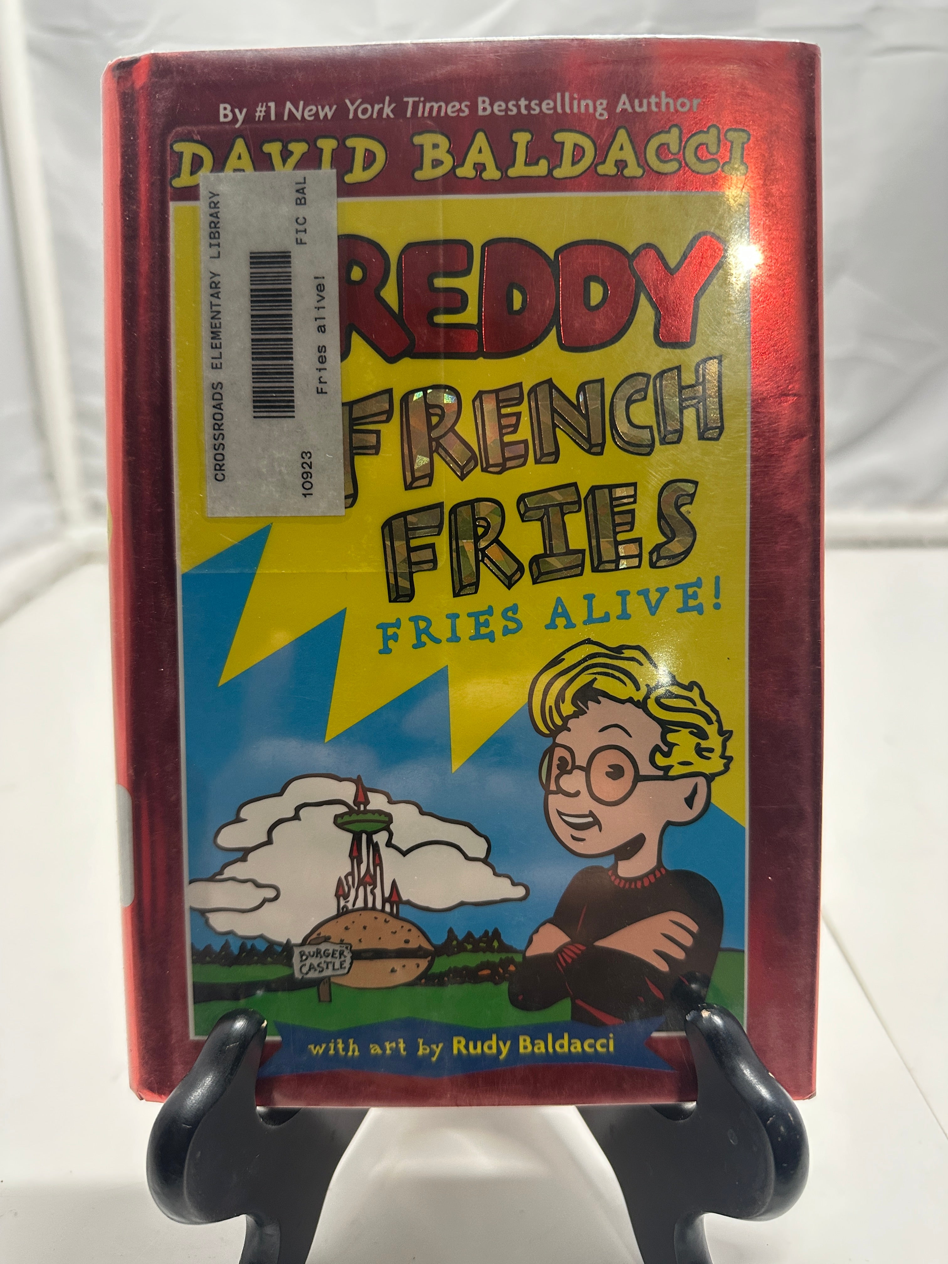 Freddy and the French Fries by David Baldacci Hardcover Fiction.